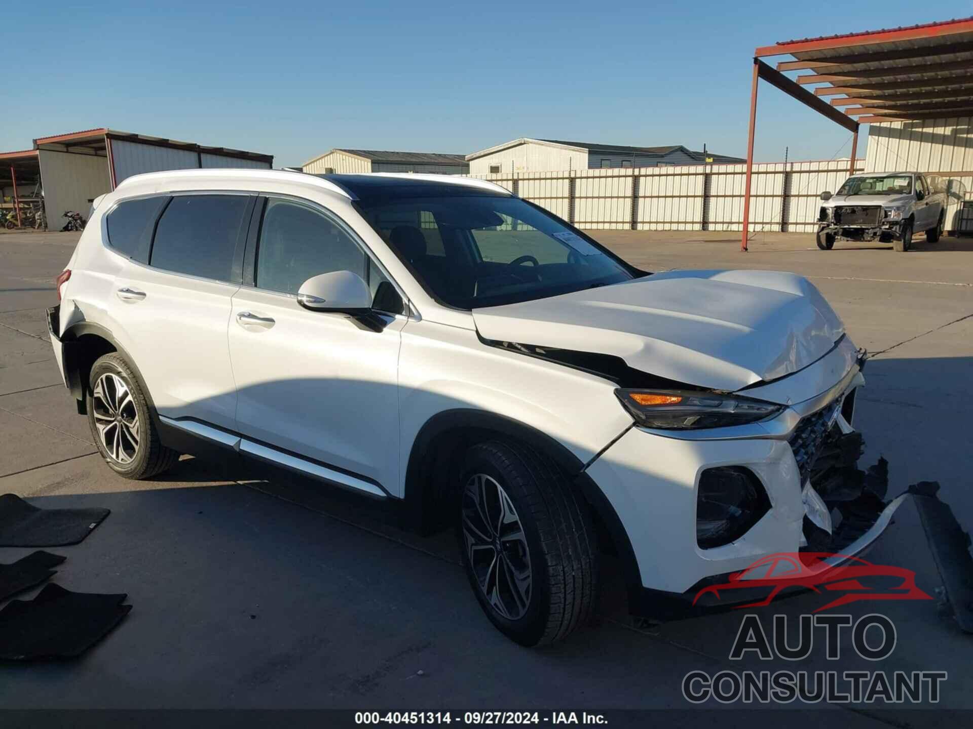 HYUNDAI SANTA FE 2019 - 5NMS53AA4KH053645