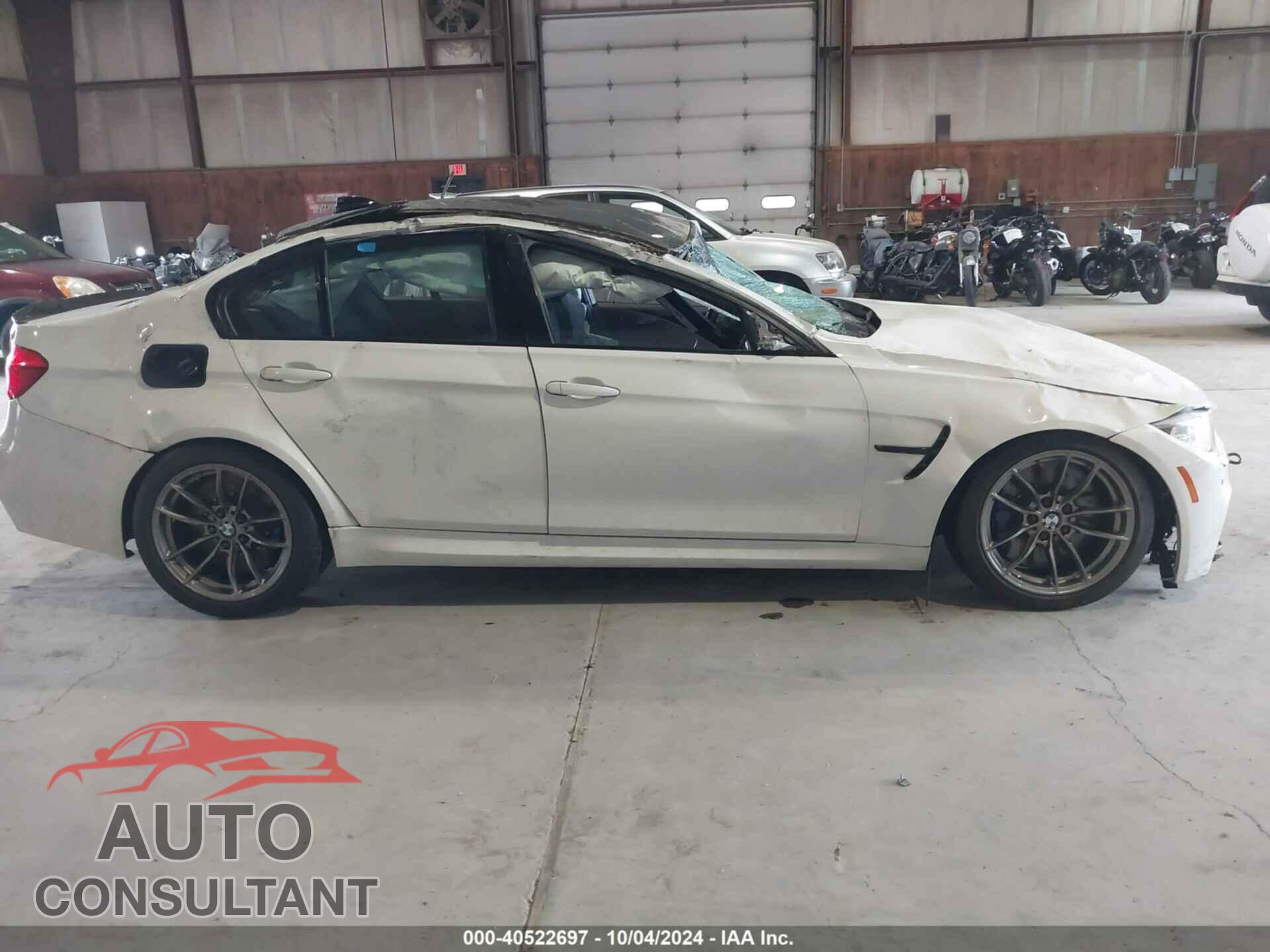 BMW M3 2017 - WBS8M9C50H5G84657