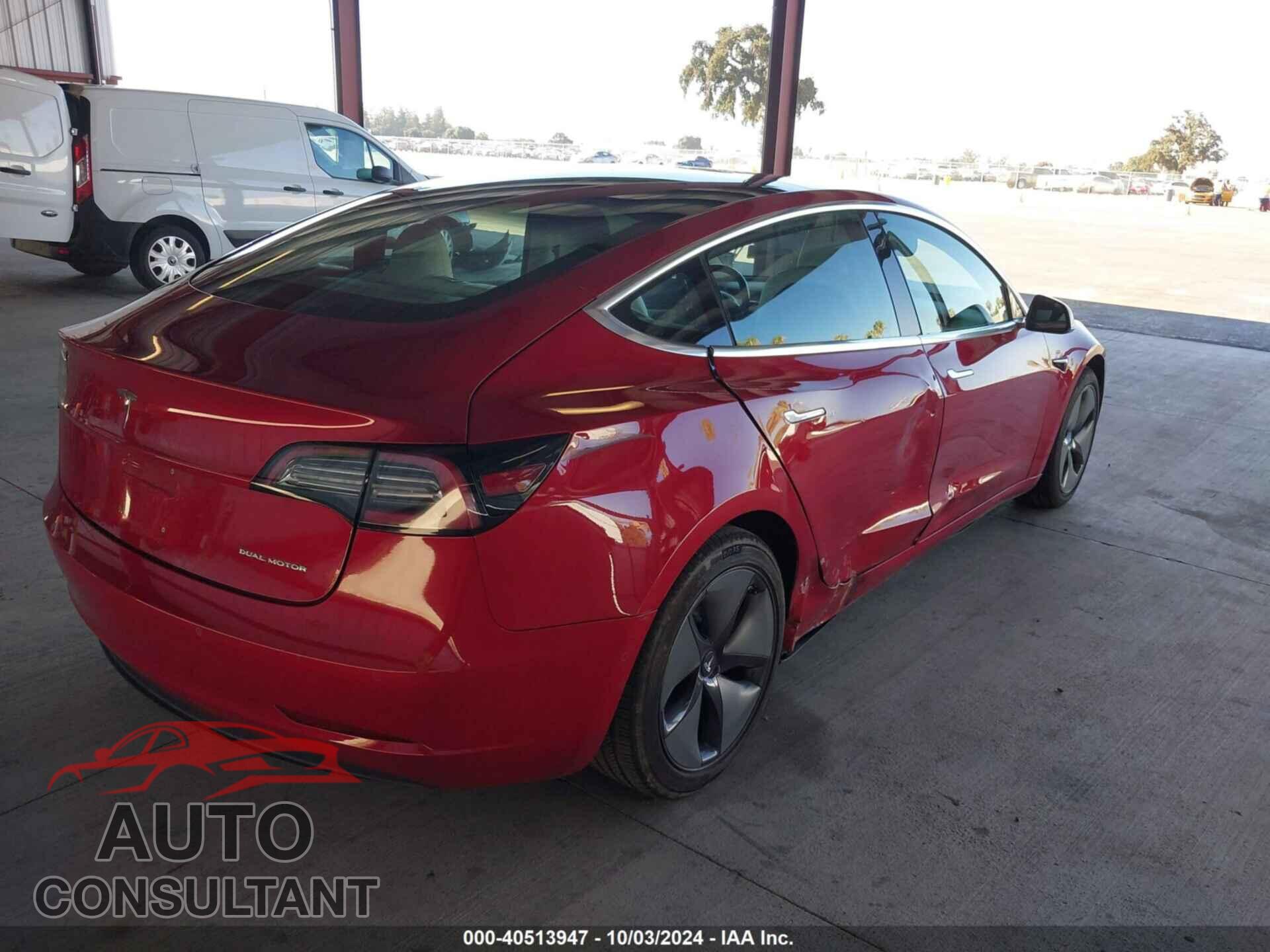TESLA MODEL 3 2018 - 5YJ3E1EB5JF112990
