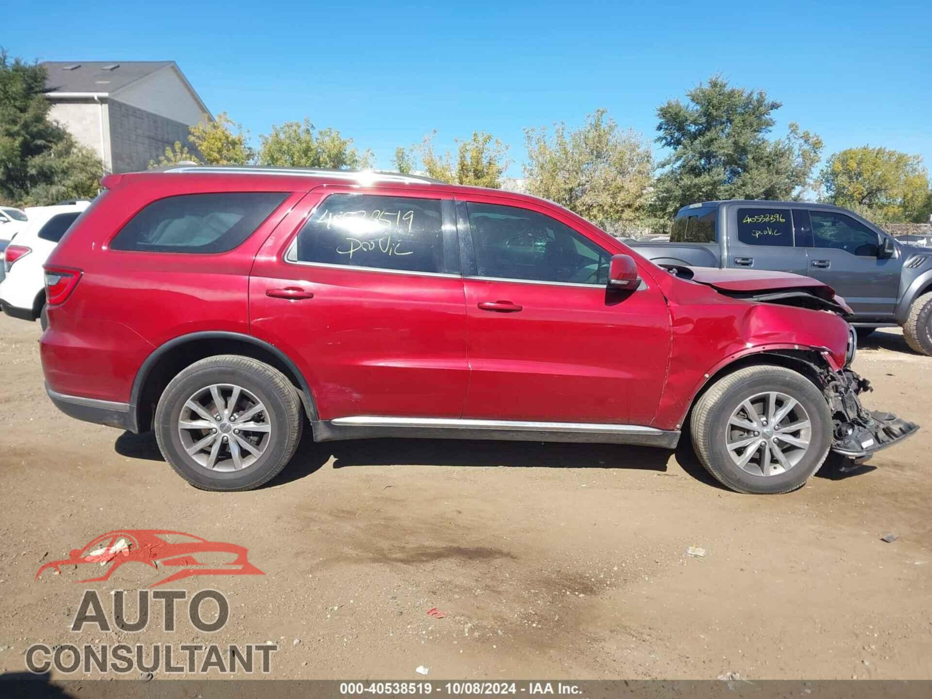DODGE DURANGO 2014 - 1C4RDJDG4EC522385