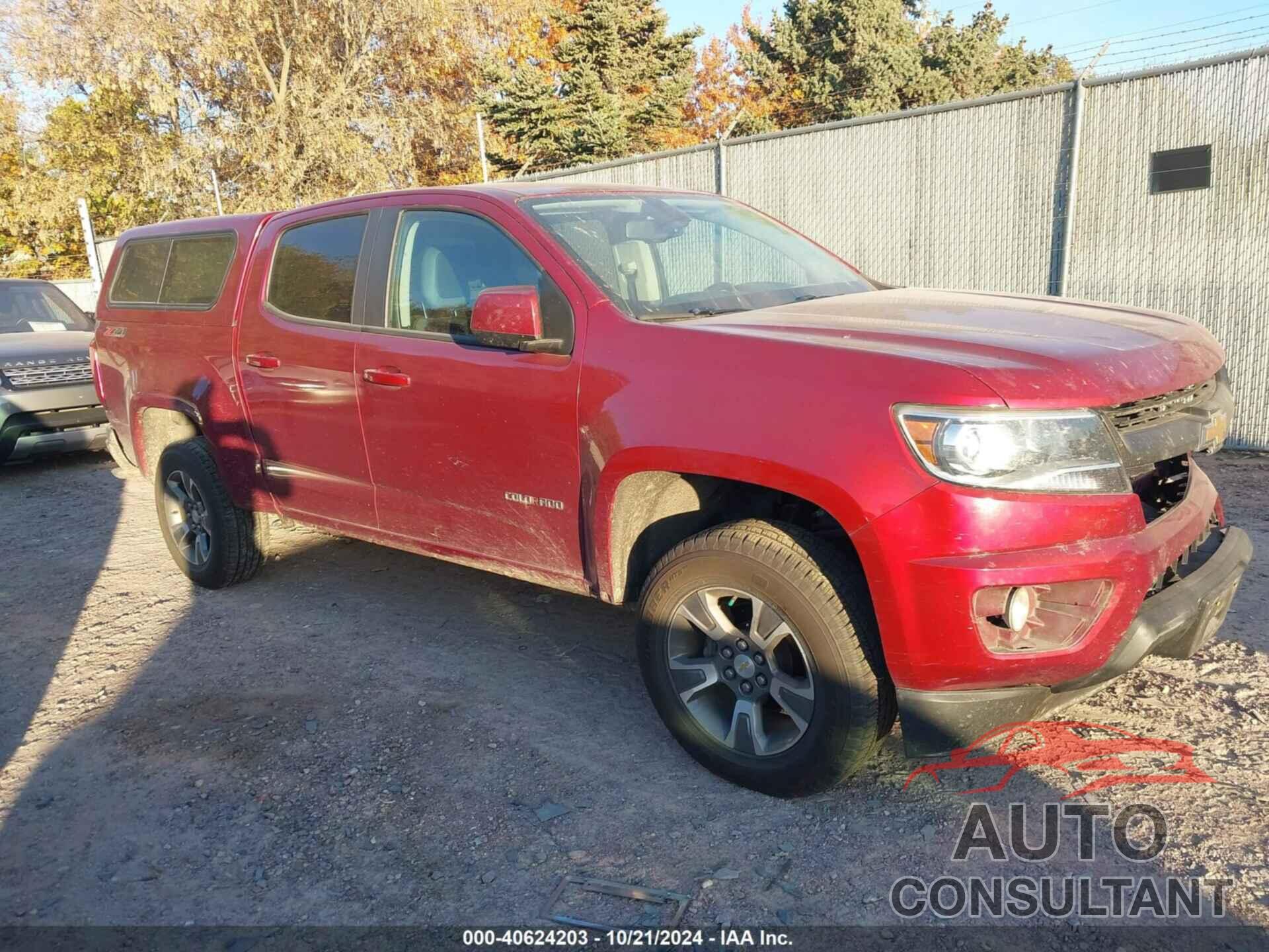 CHEVROLET COLORADO 2017 - 1GCGTDEN3H1243227