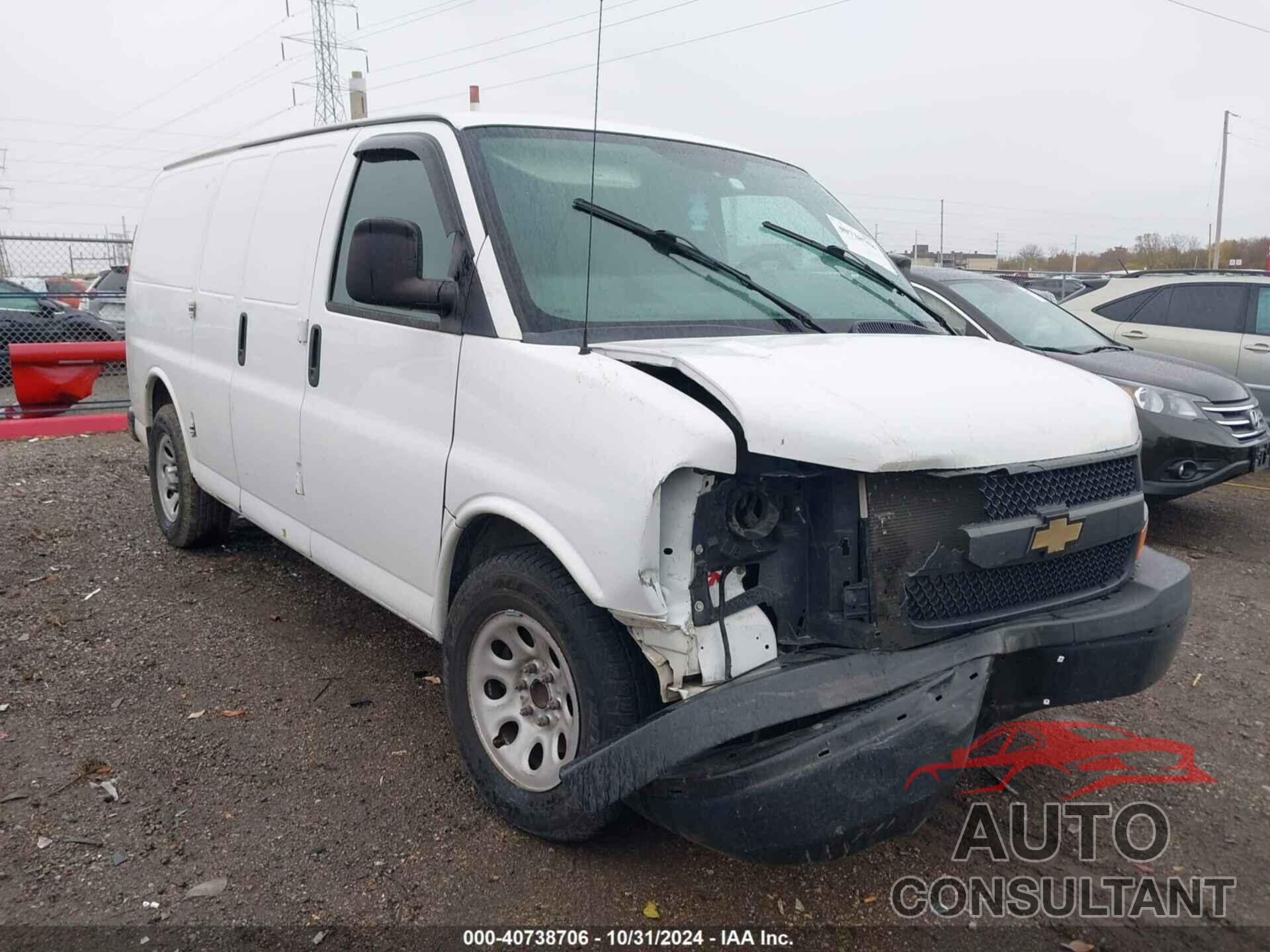 CHEVROLET EXPRESS 1500 2012 - 1GCSGAFX6C1165922