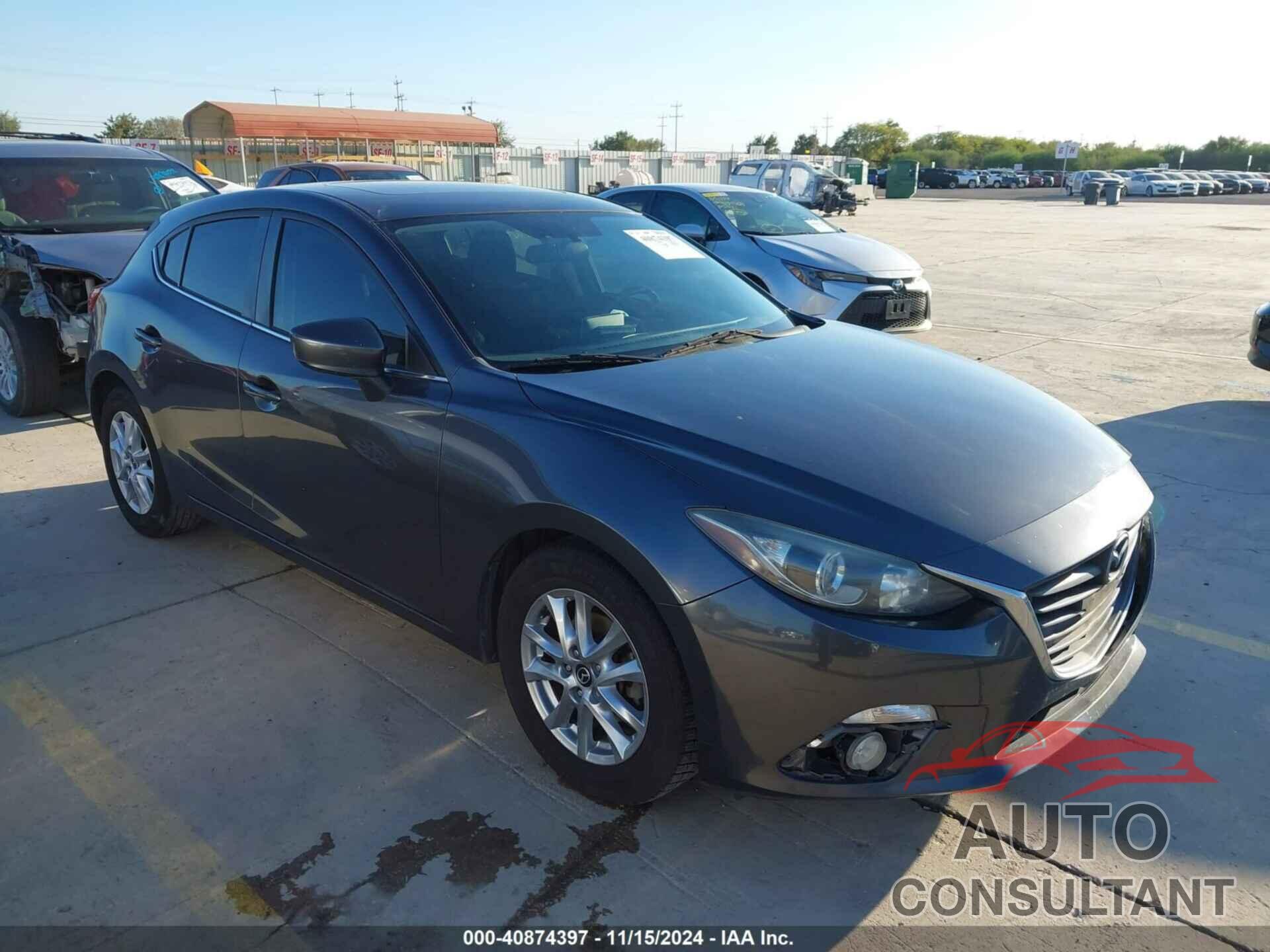 MAZDA MAZDA3 2016 - JM1BM1L79G1319090
