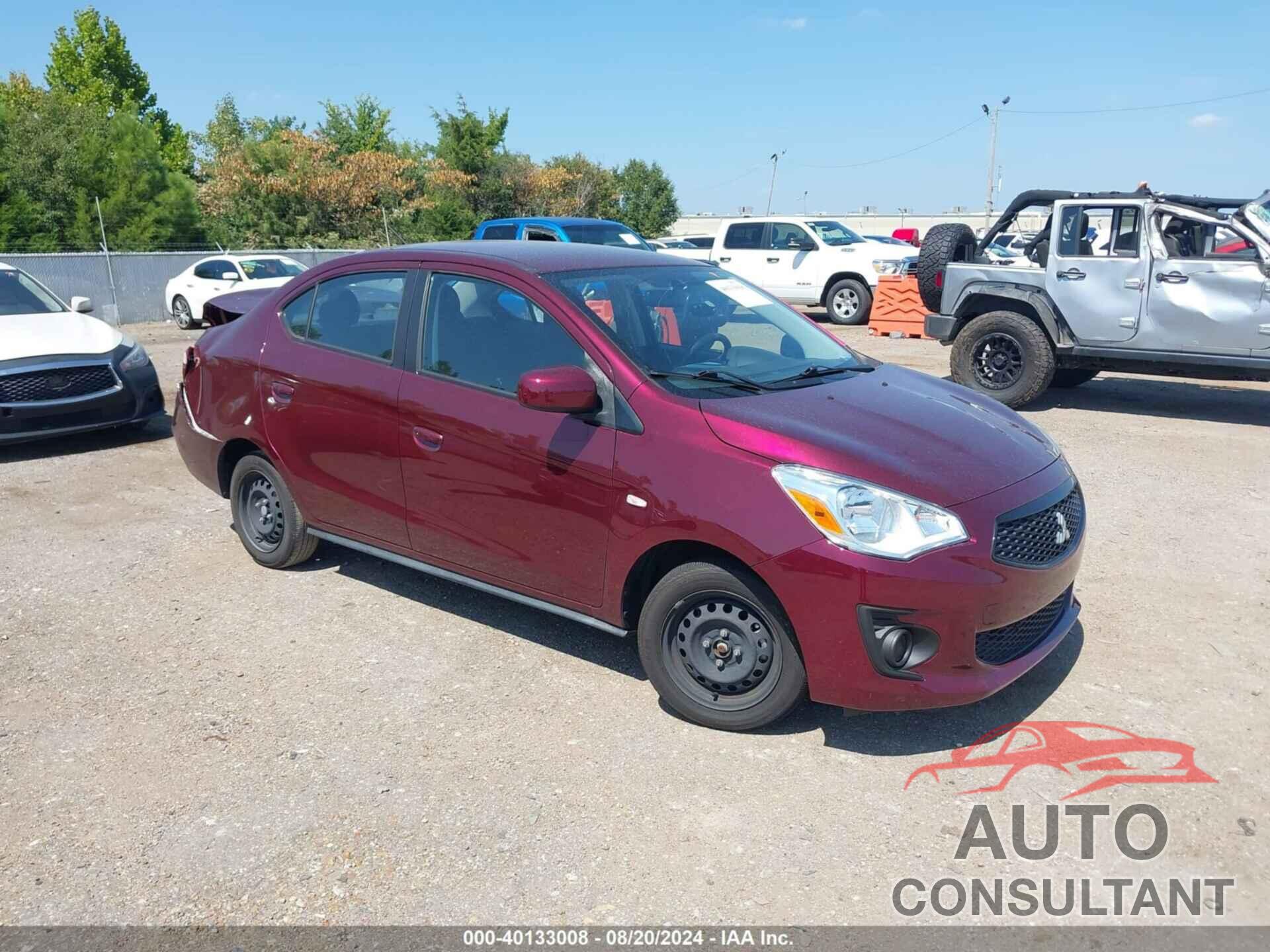 MITSUBISHI MIRAGE G4 2020 - ML32F3FJXLHF07458