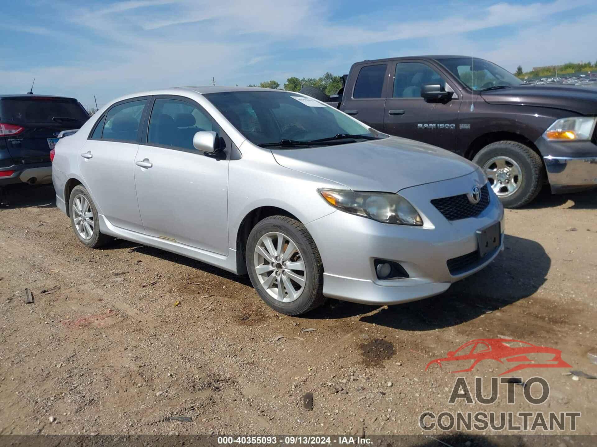 TOYOTA COROLLA 2010 - 2T1BU4EEXAC496182
