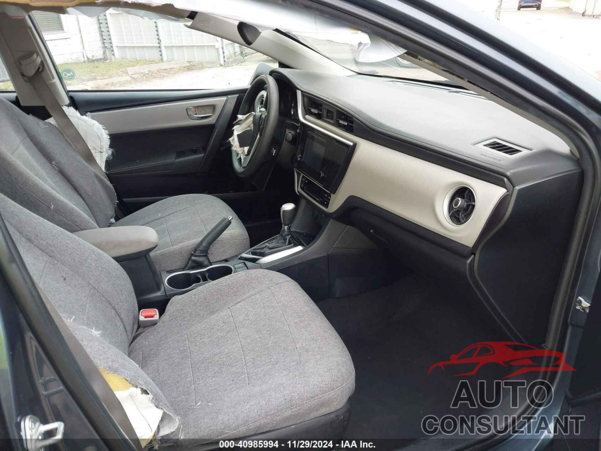 TOYOTA COROLLA 2019 - 2T1BURHE0KC165069
