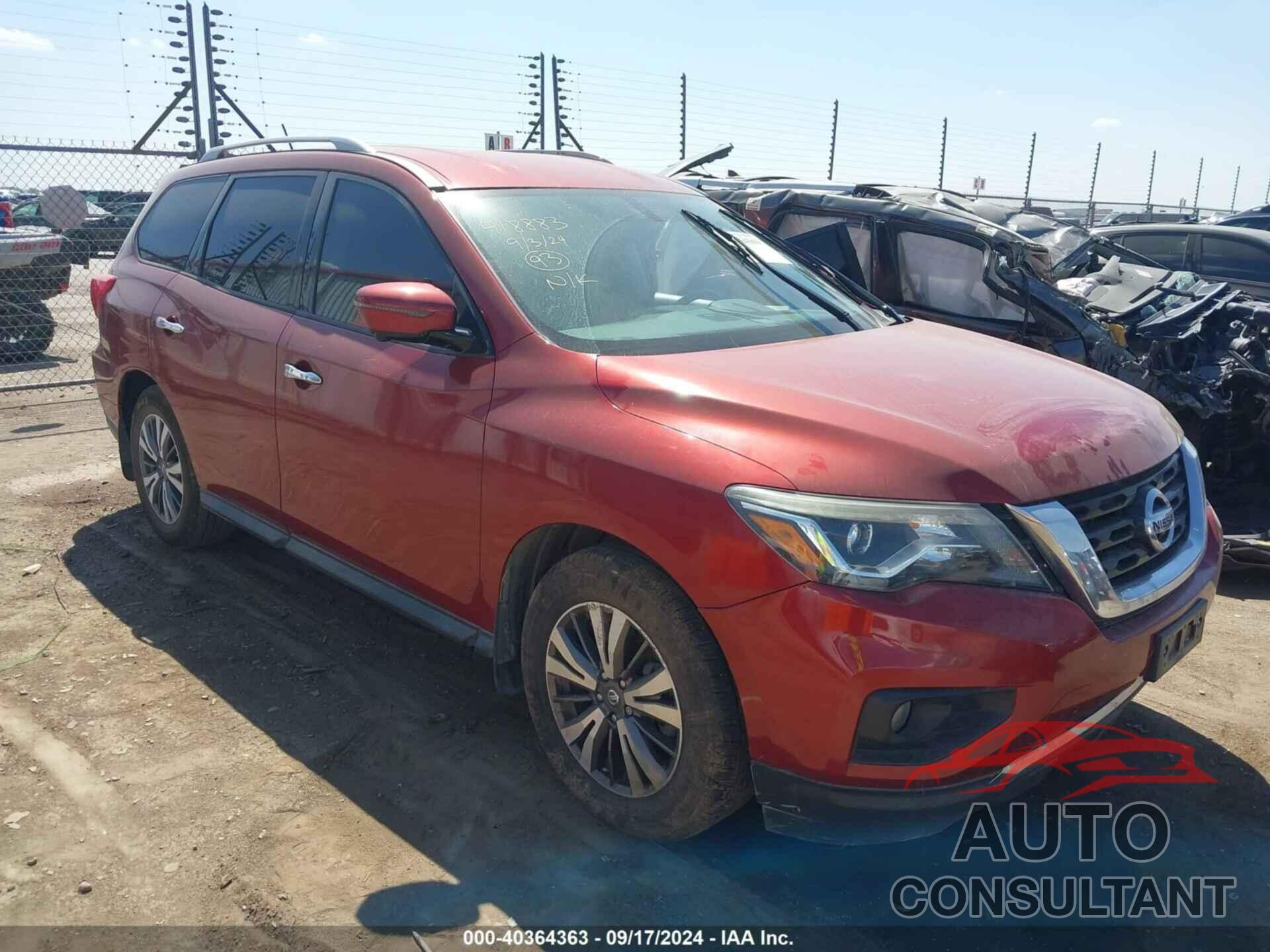 NISSAN PATHFINDER 2017 - 5N1DR2MNXHC632843