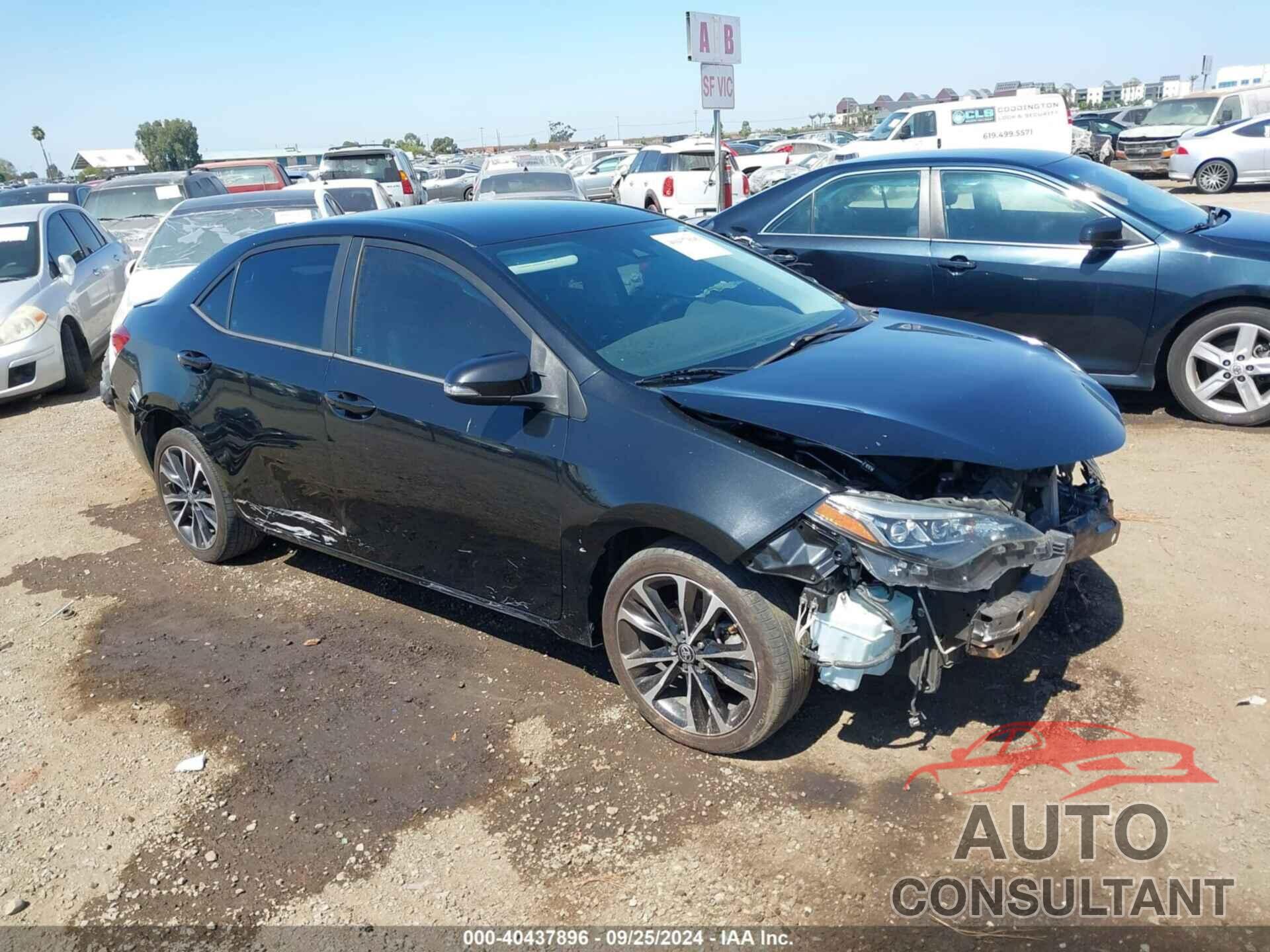 TOYOTA COROLLA 2019 - 2T1BURHE3KC154583