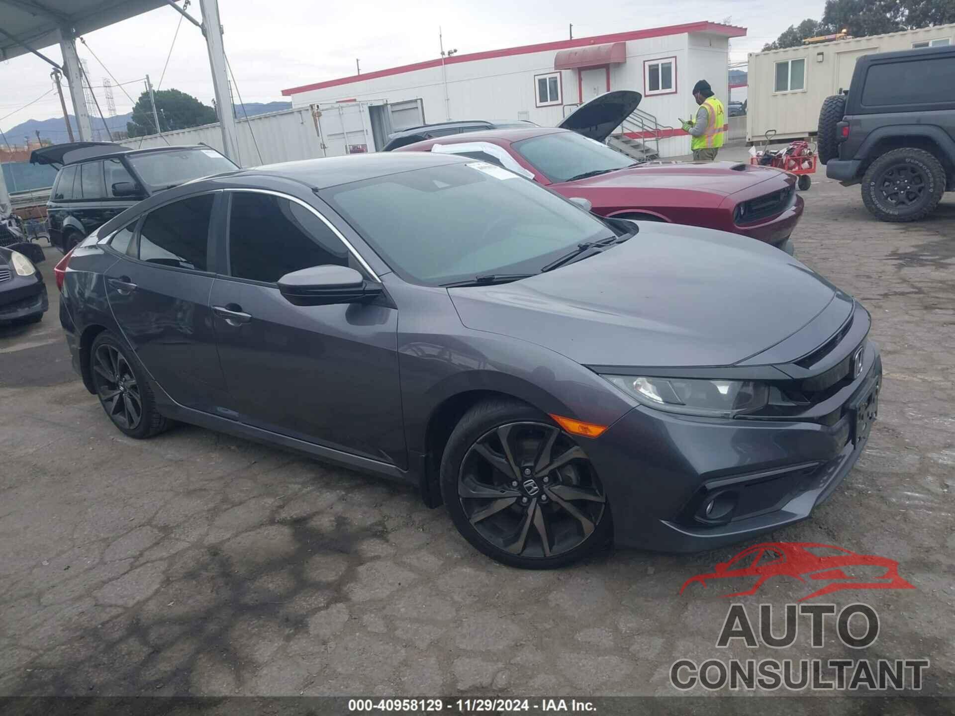 HONDA CIVIC 2019 - 2HGFC2F87KH555506
