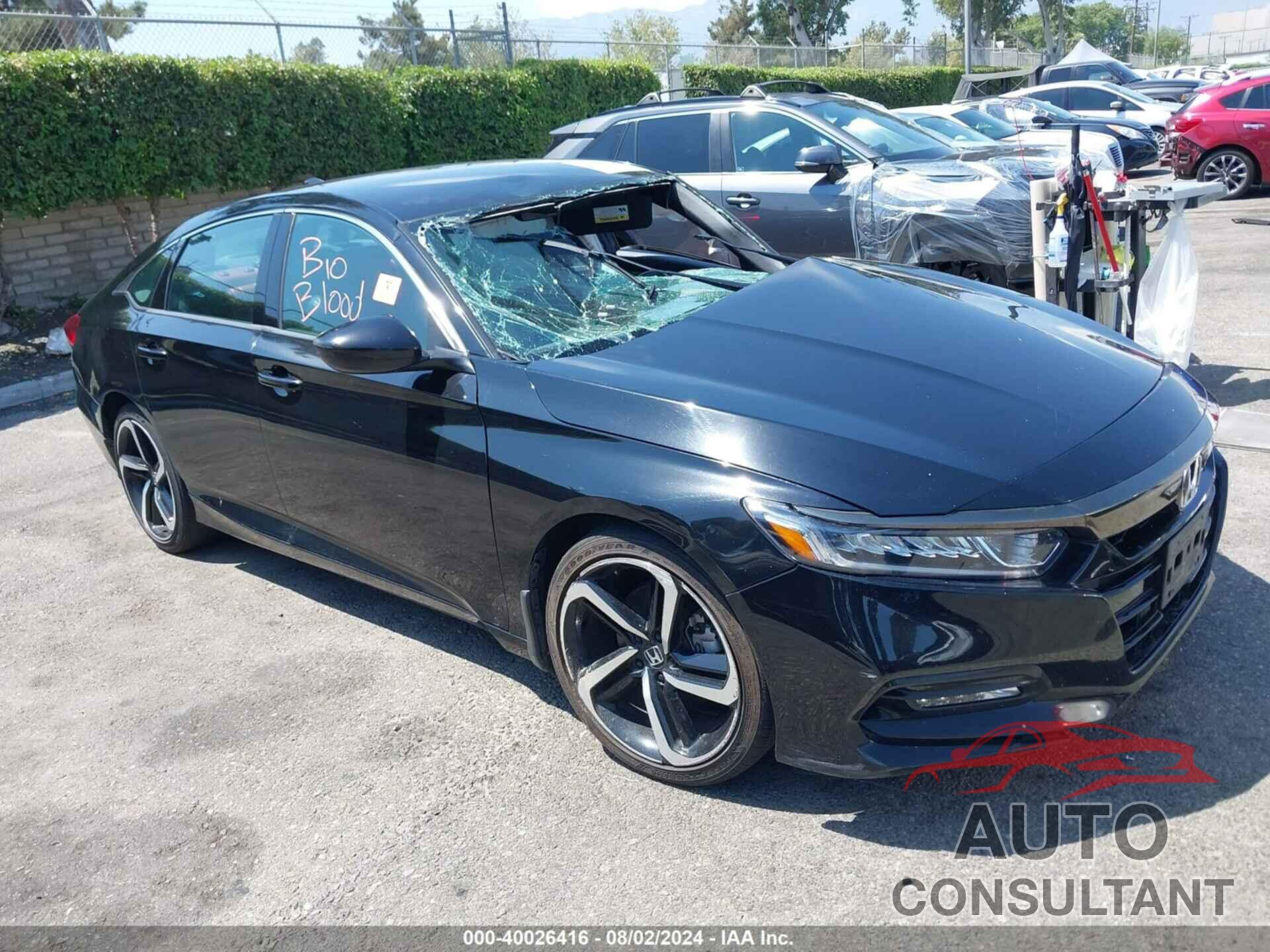 HONDA ACCORD 2020 - 1HGCV1F38LA033303