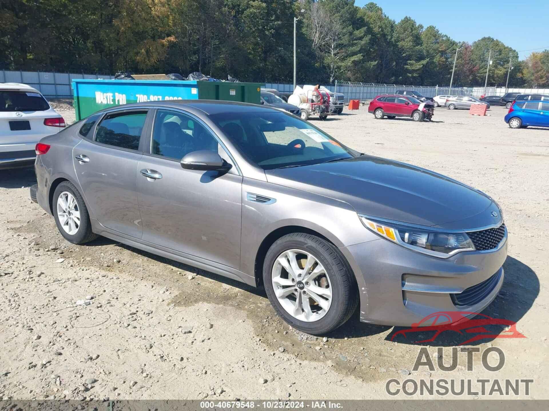 KIA OPTIMA 2018 - 5XXGT4L39JG193588