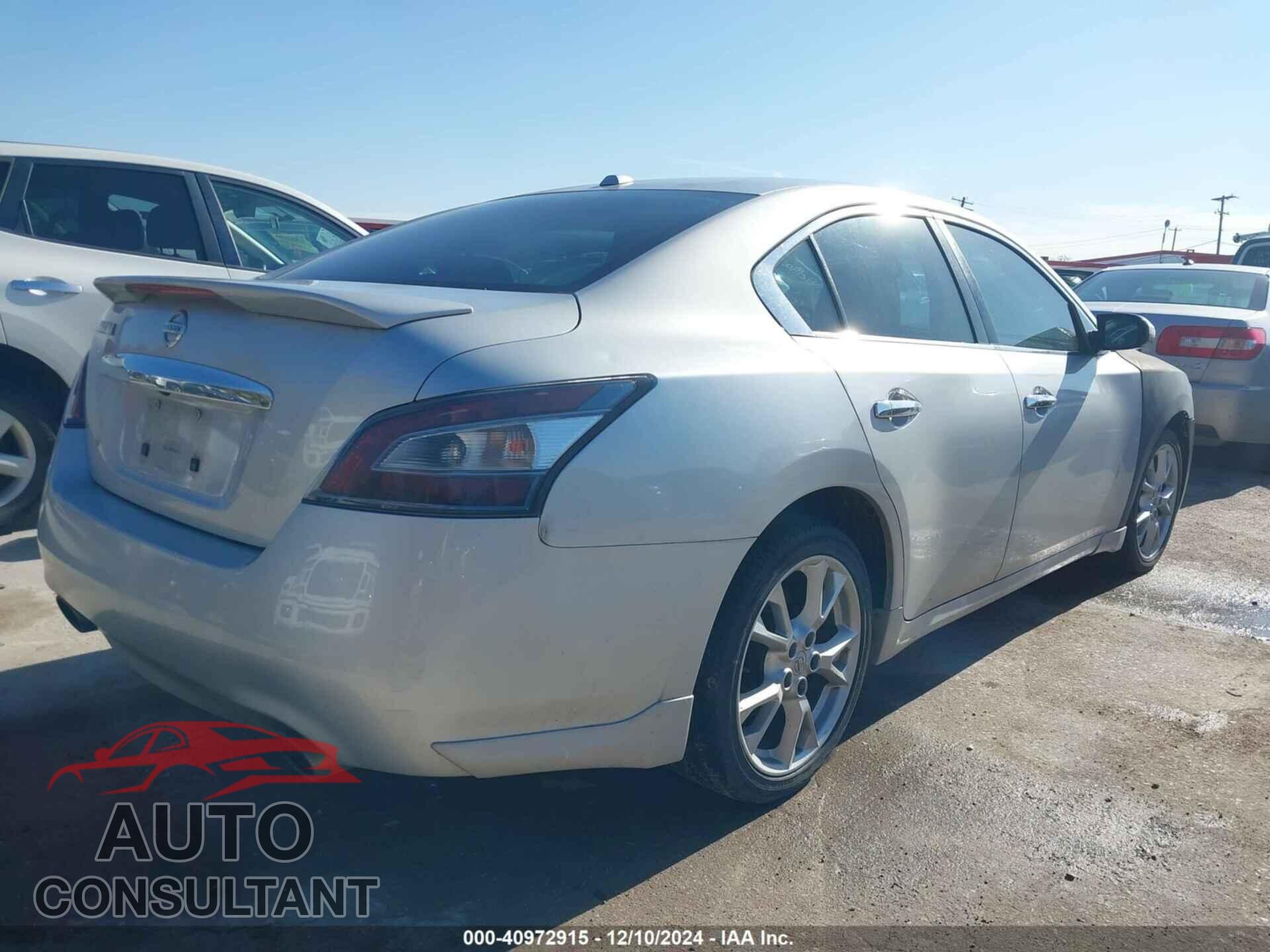 NISSAN MAXIMA 2012 - 1N4AA5AP3CC854886