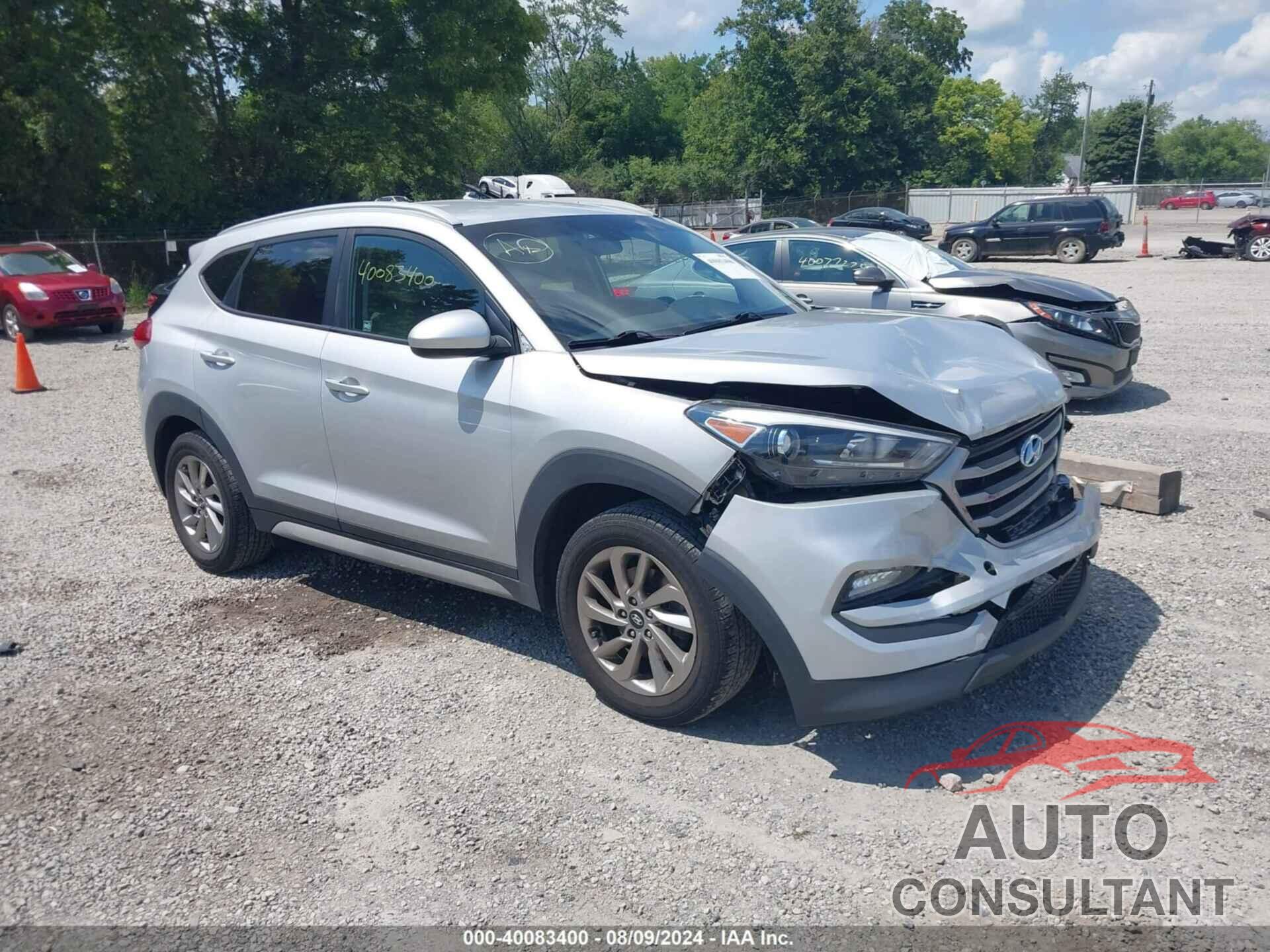 HYUNDAI TUCSON 2018 - KM8J3CA47JU693332