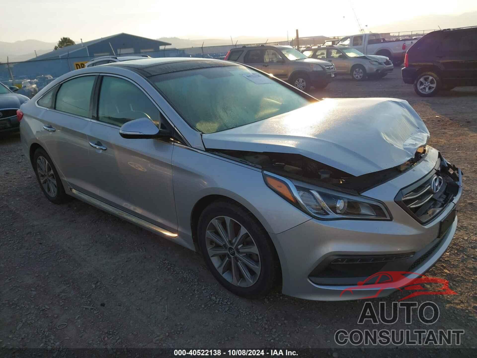 HYUNDAI SONATA 2016 - 5NPE34AFXGH261057
