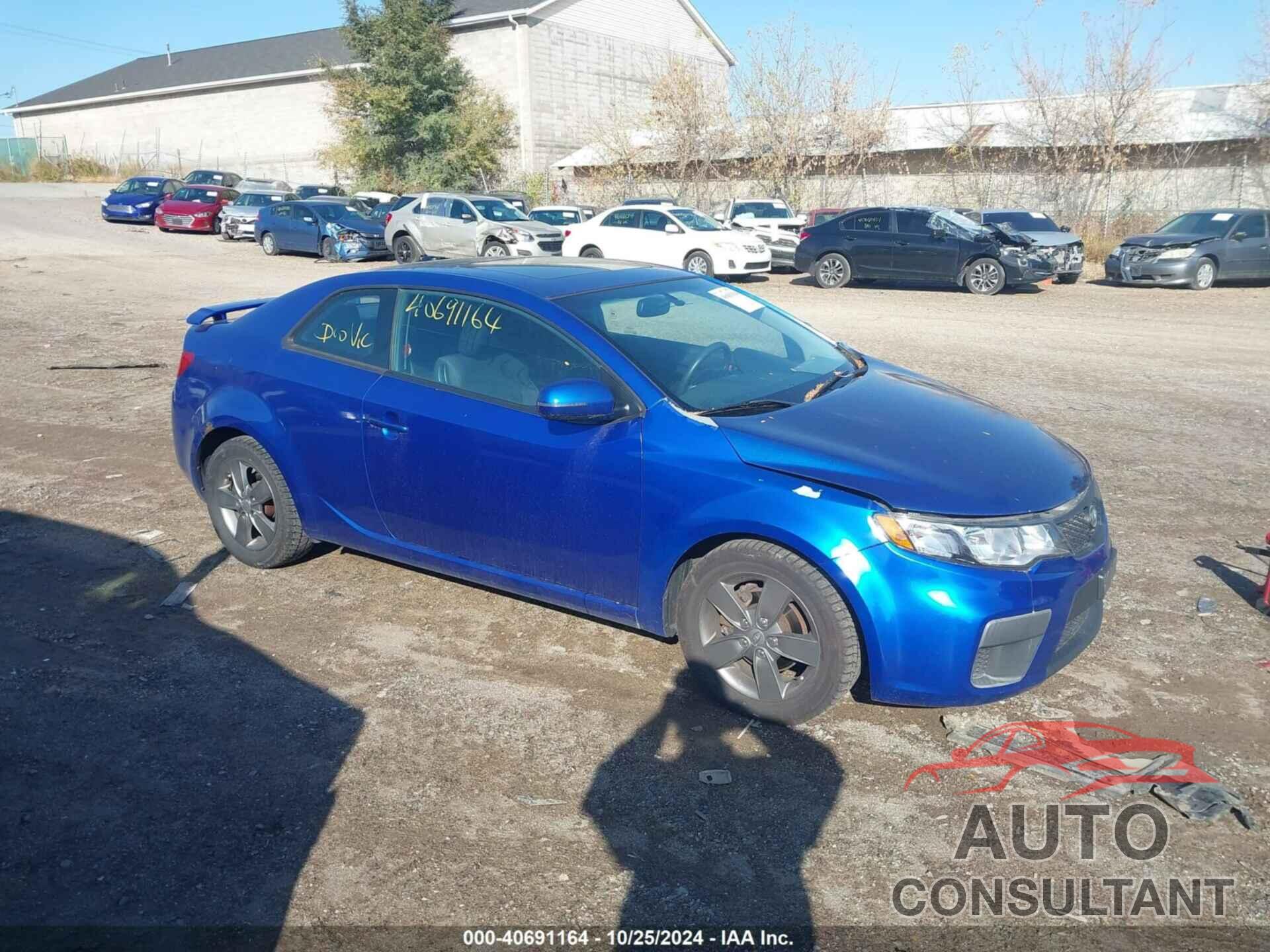 KIA FORTE KOUP 2012 - KNAFU6A21C5468518