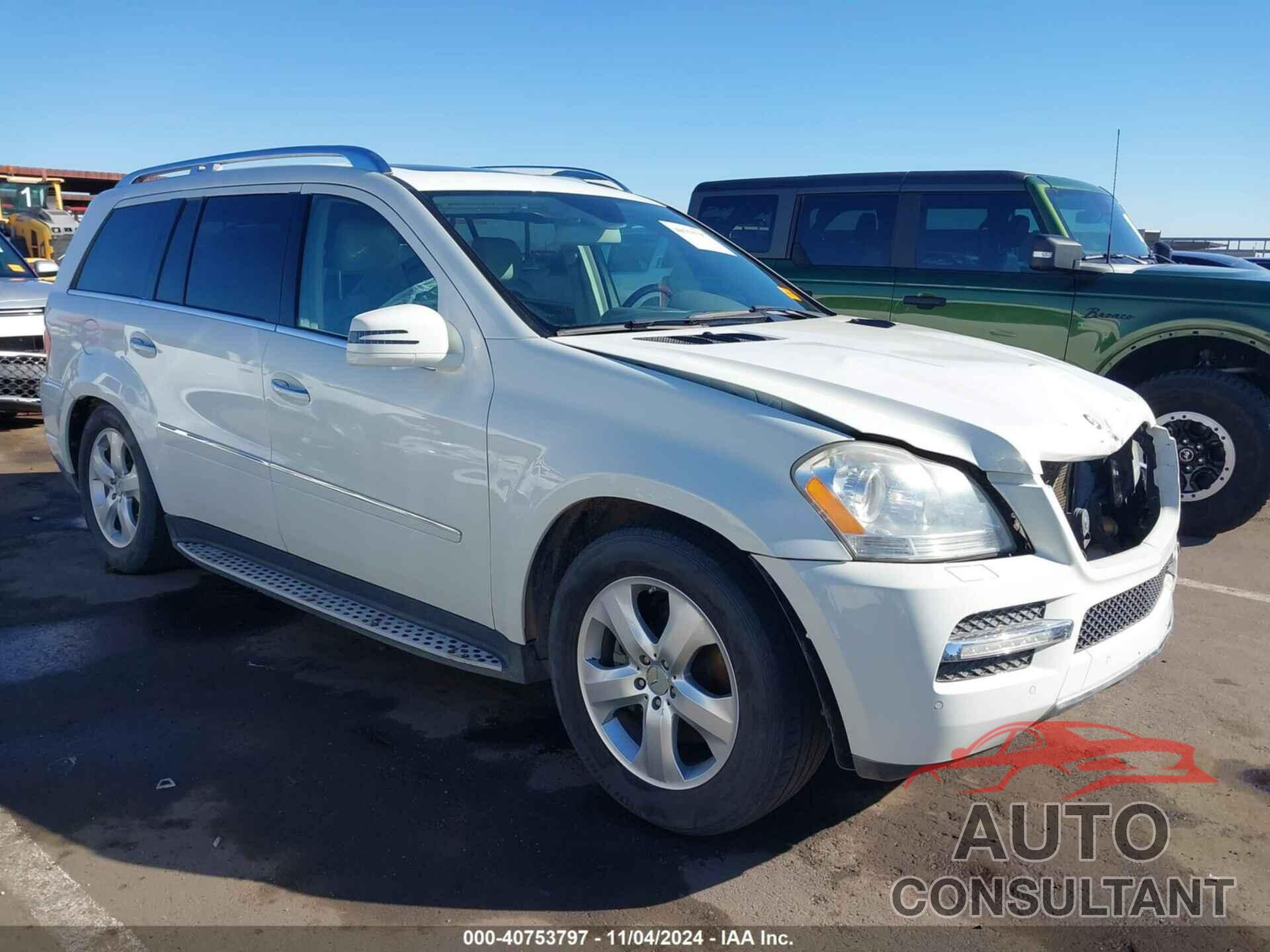 MERCEDES-BENZ GL 450 2012 - 4JGBF7BE3CA775749