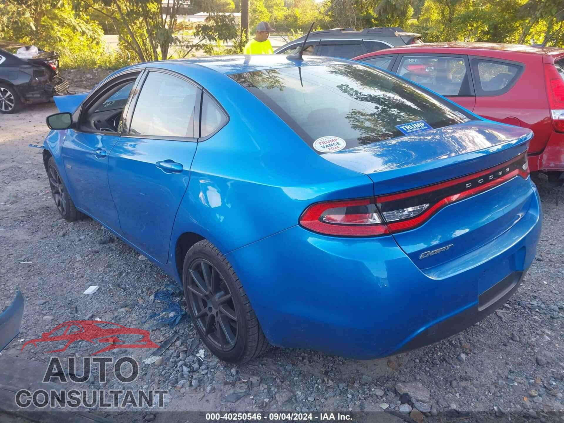 DODGE DART 2016 - 1C3CDFAA6GD541024