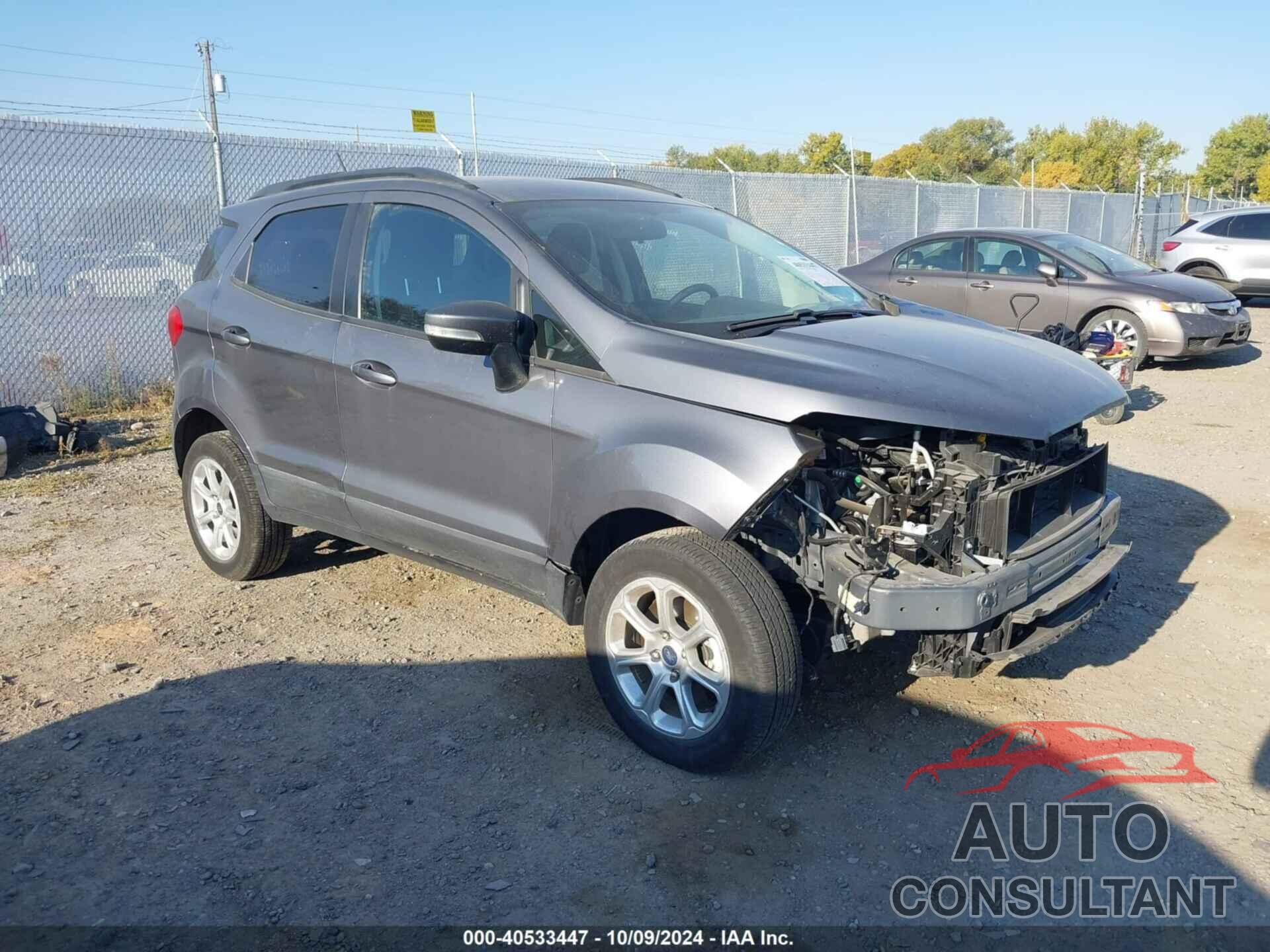 FORD ECOSPORT 2019 - MAJ6S3GL7KC293456