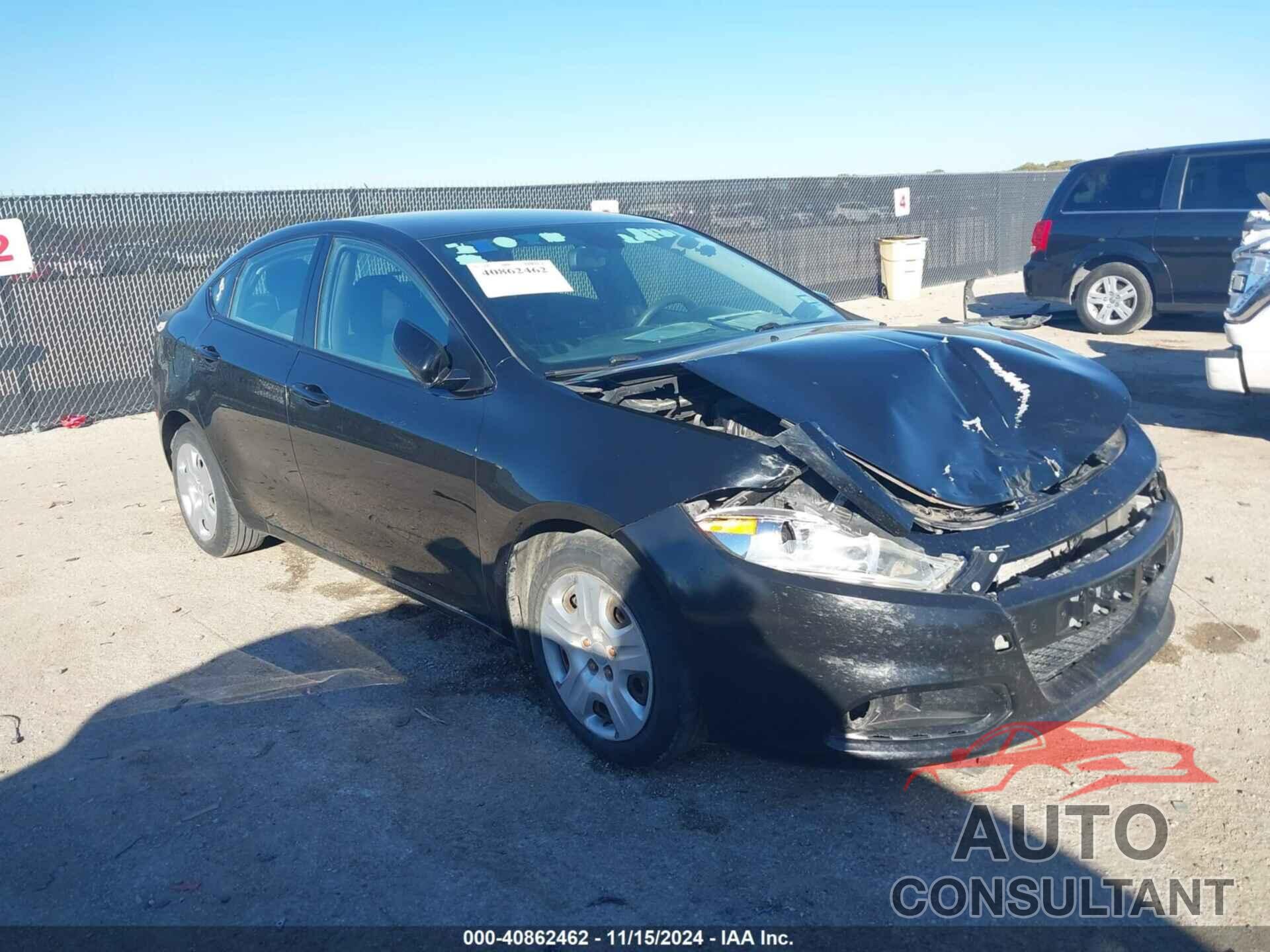 DODGE DART 2016 - 1C3CDFAA8GD508574