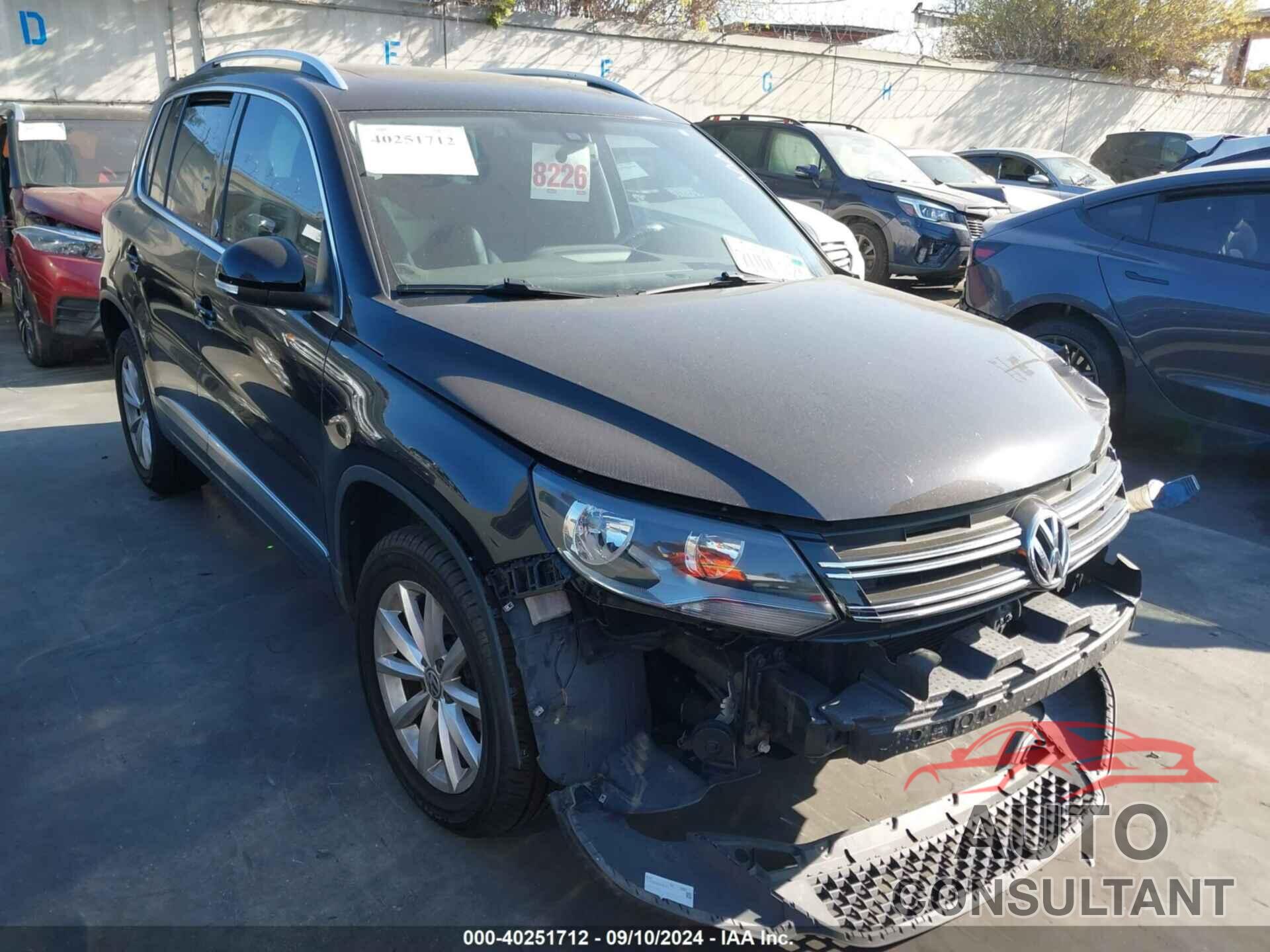 VOLKSWAGEN TIGUAN 2017 - WVGRV7AX1HW506065