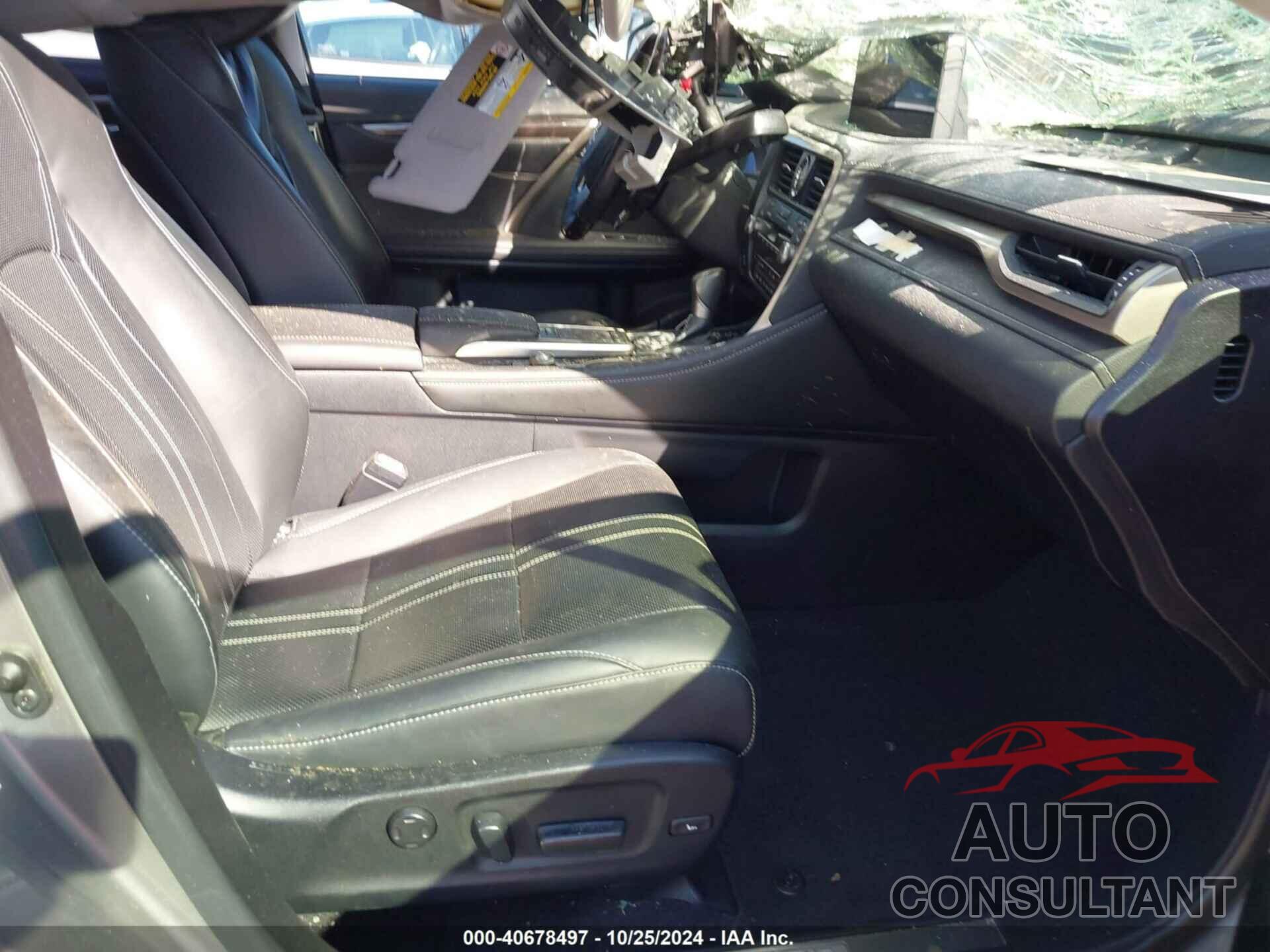 LEXUS RX 450HL 2020 - JTJJGKFA7L2013877