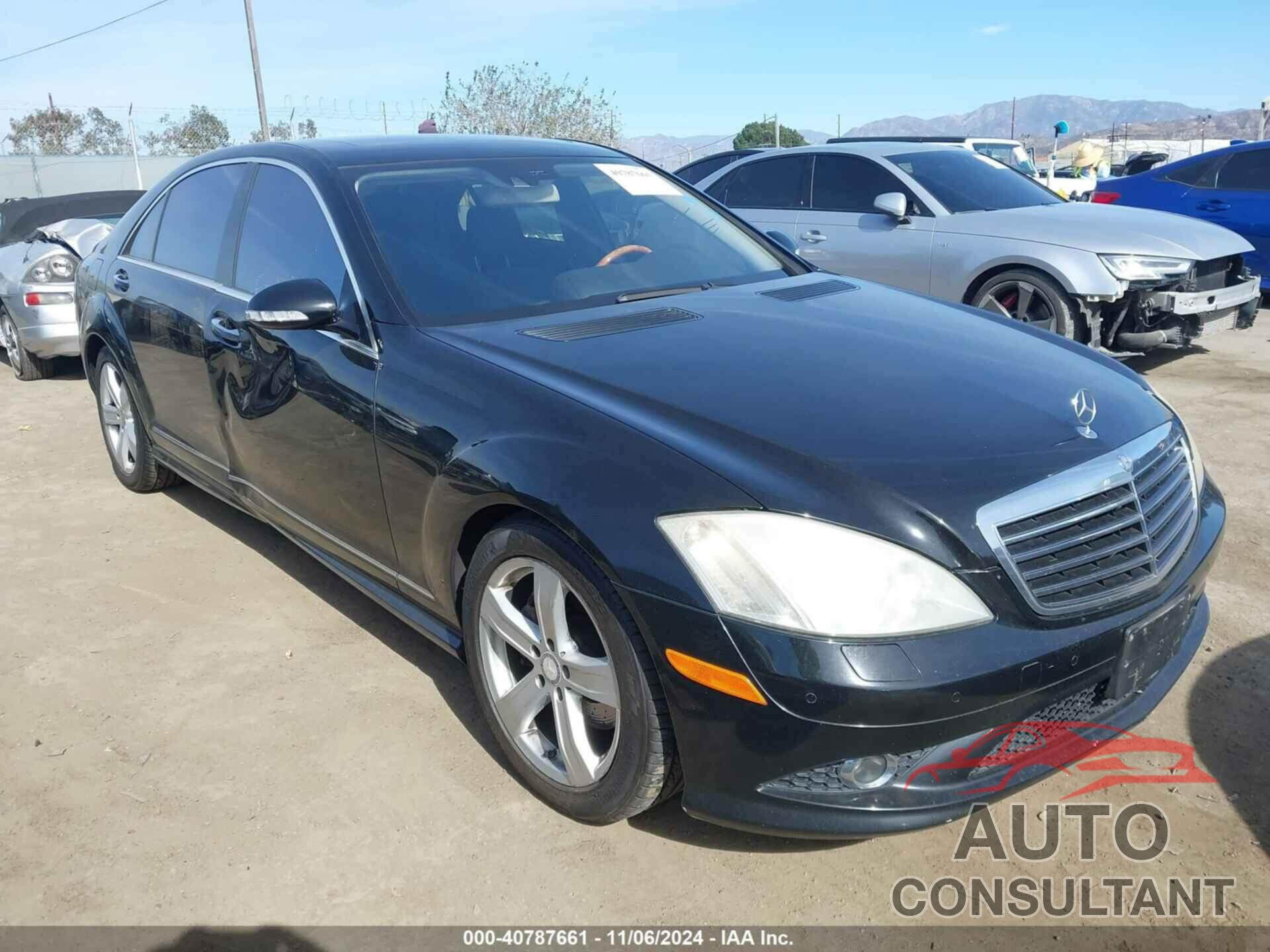 MERCEDES-BENZ S 550 2009 - WDDNG71X39A260833
