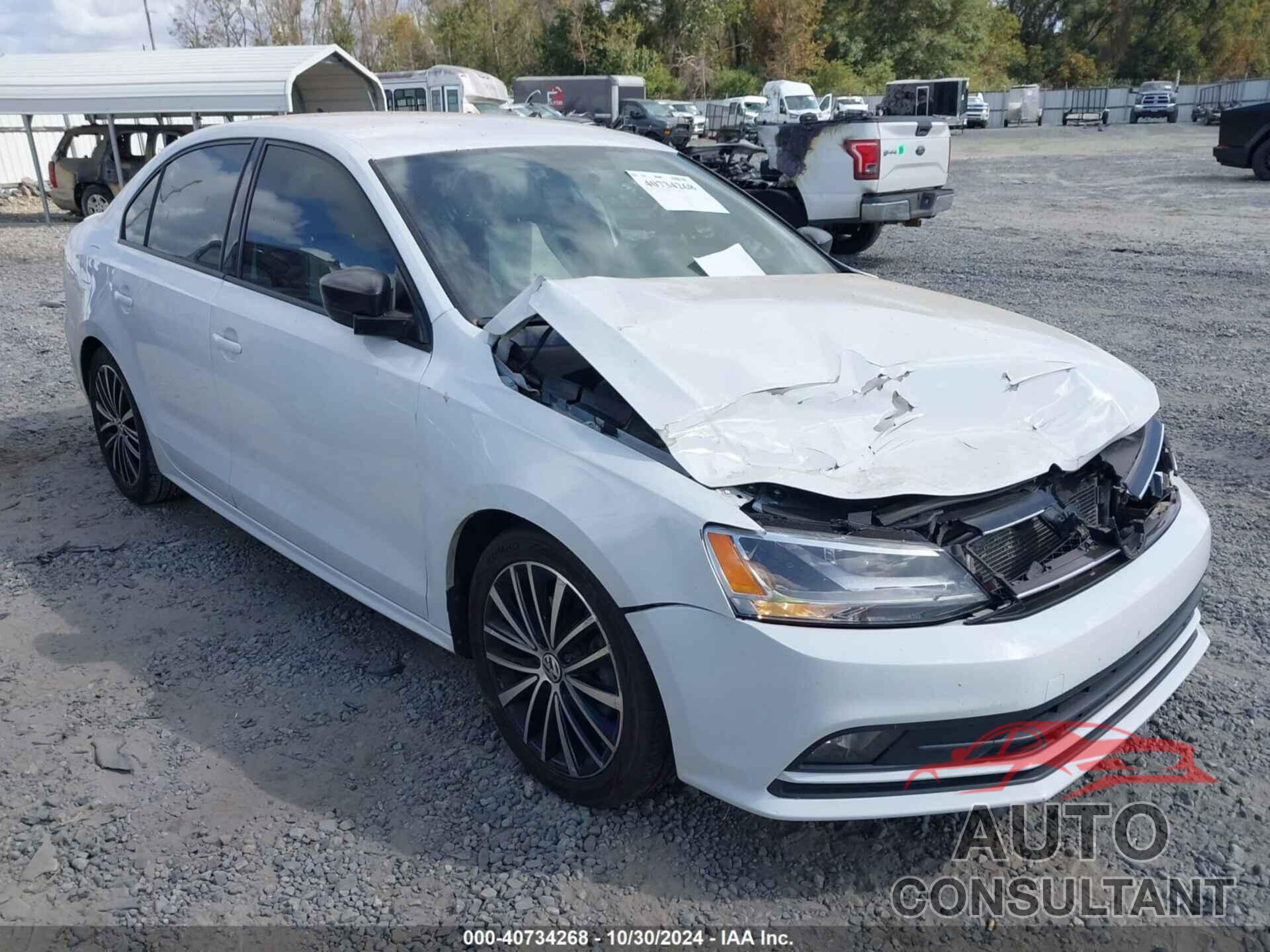 VOLKSWAGEN JETTA 2016 - 3VWD17AJ0GM303170