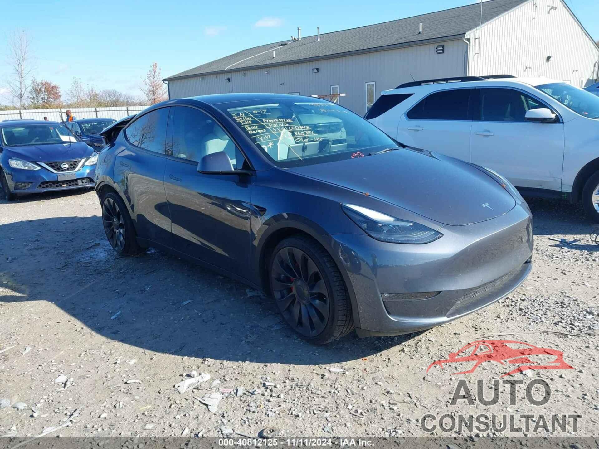 TESLA MODEL Y 2022 - 7SAYGDEFXNF360391