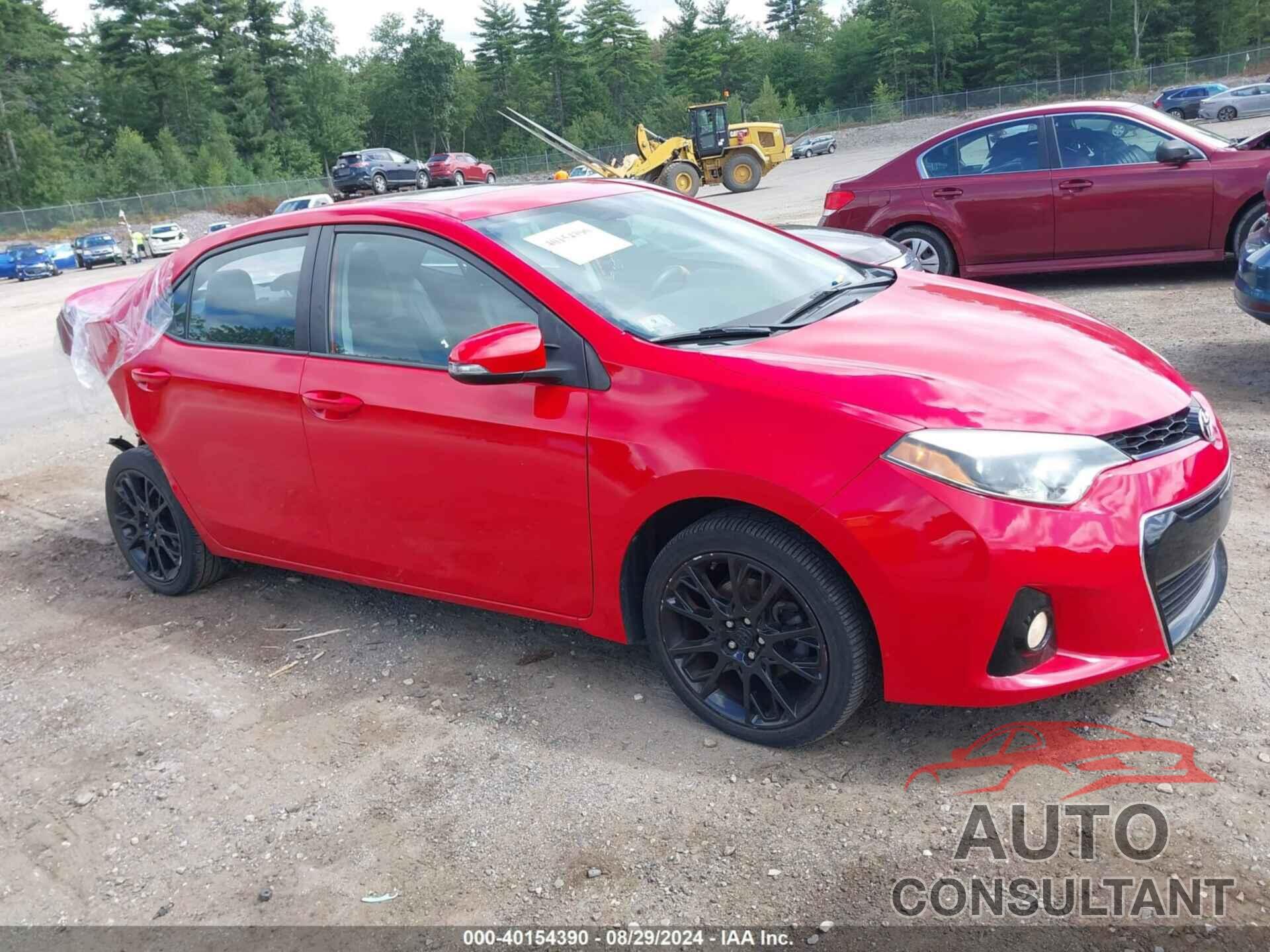 TOYOTA COROLLA 2016 - 2T1BURHE7GC490762