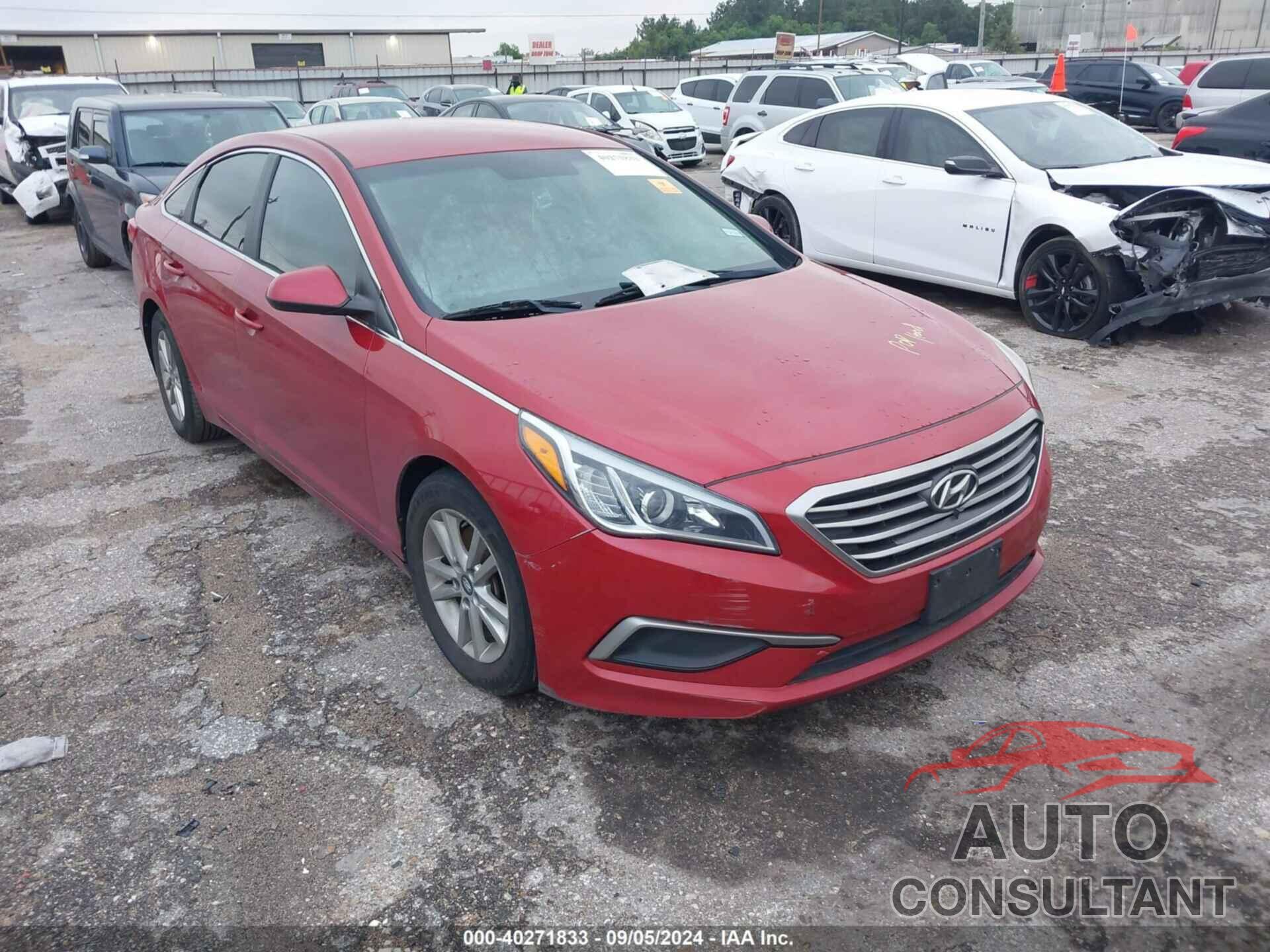 HYUNDAI SONATA 2017 - 5NPE24AF8HH552161