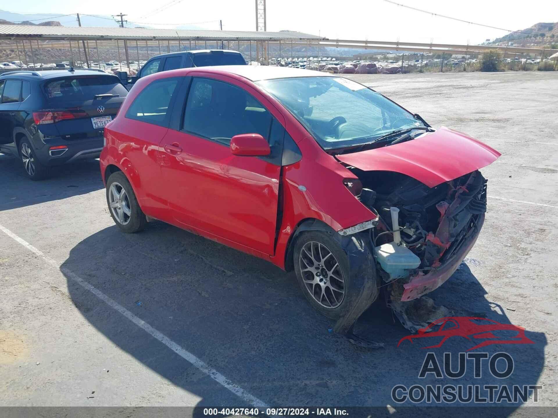TOYOTA YARIS 2009 - JTDJT903695259943