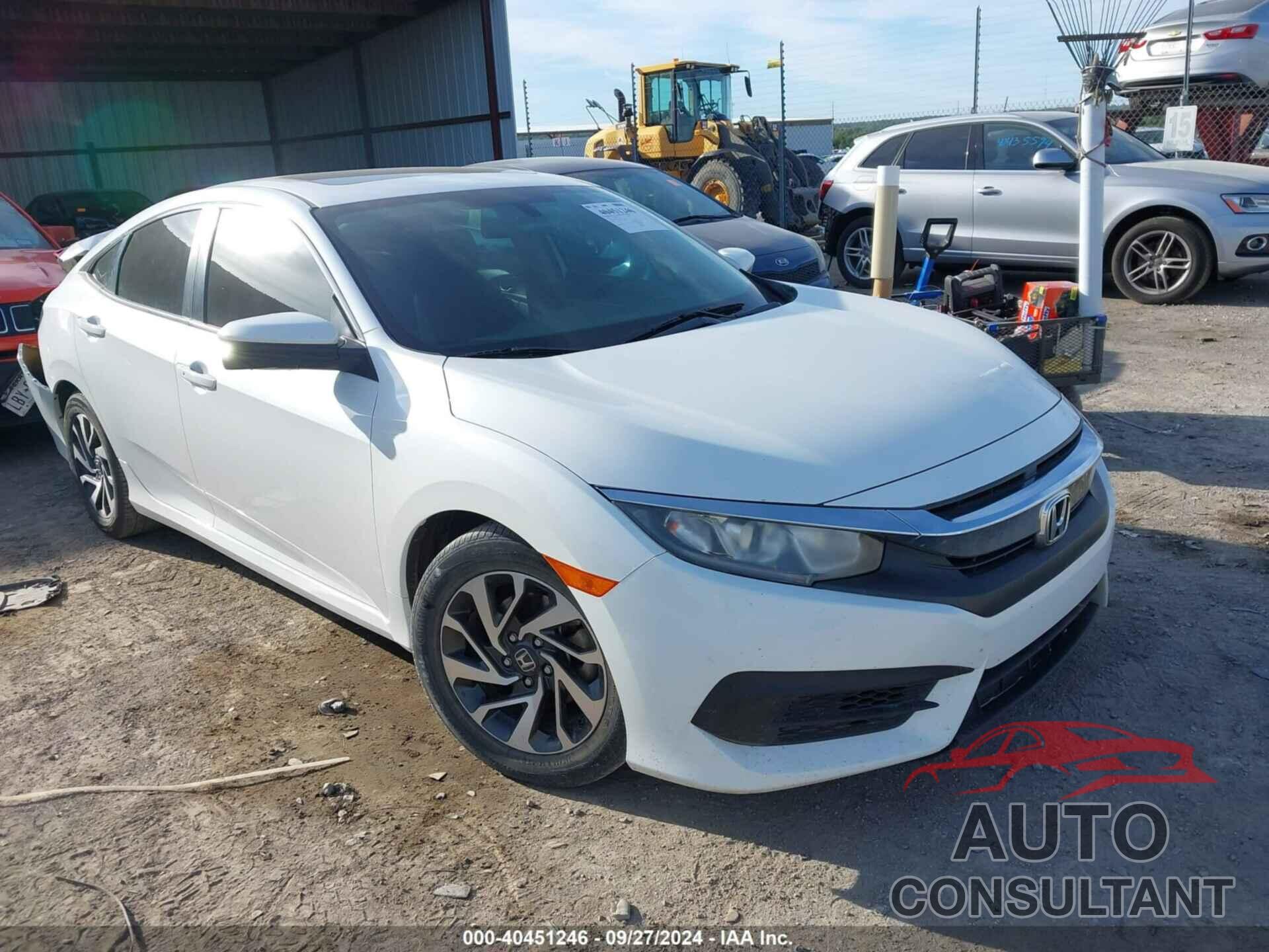 HONDA CIVIC 2017 - 19XFC2F77HE023084