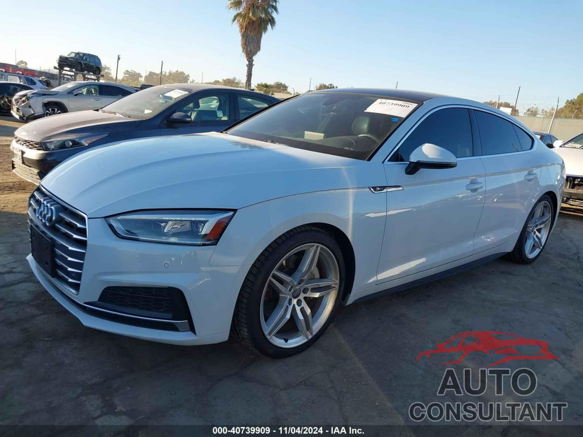 AUDI A5 2019 - WAUENCF55KA091952