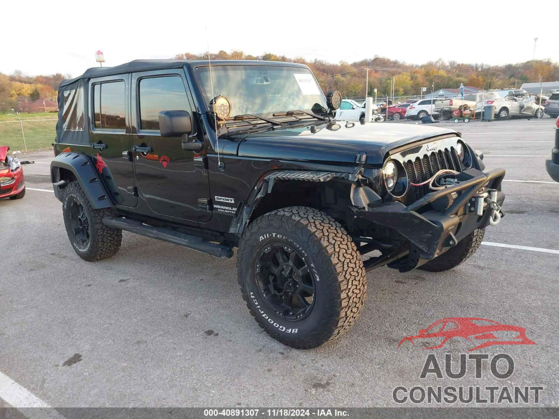 JEEP WRANGLER UNLIMITED 2017 - 1C4BJWDG0HL591313