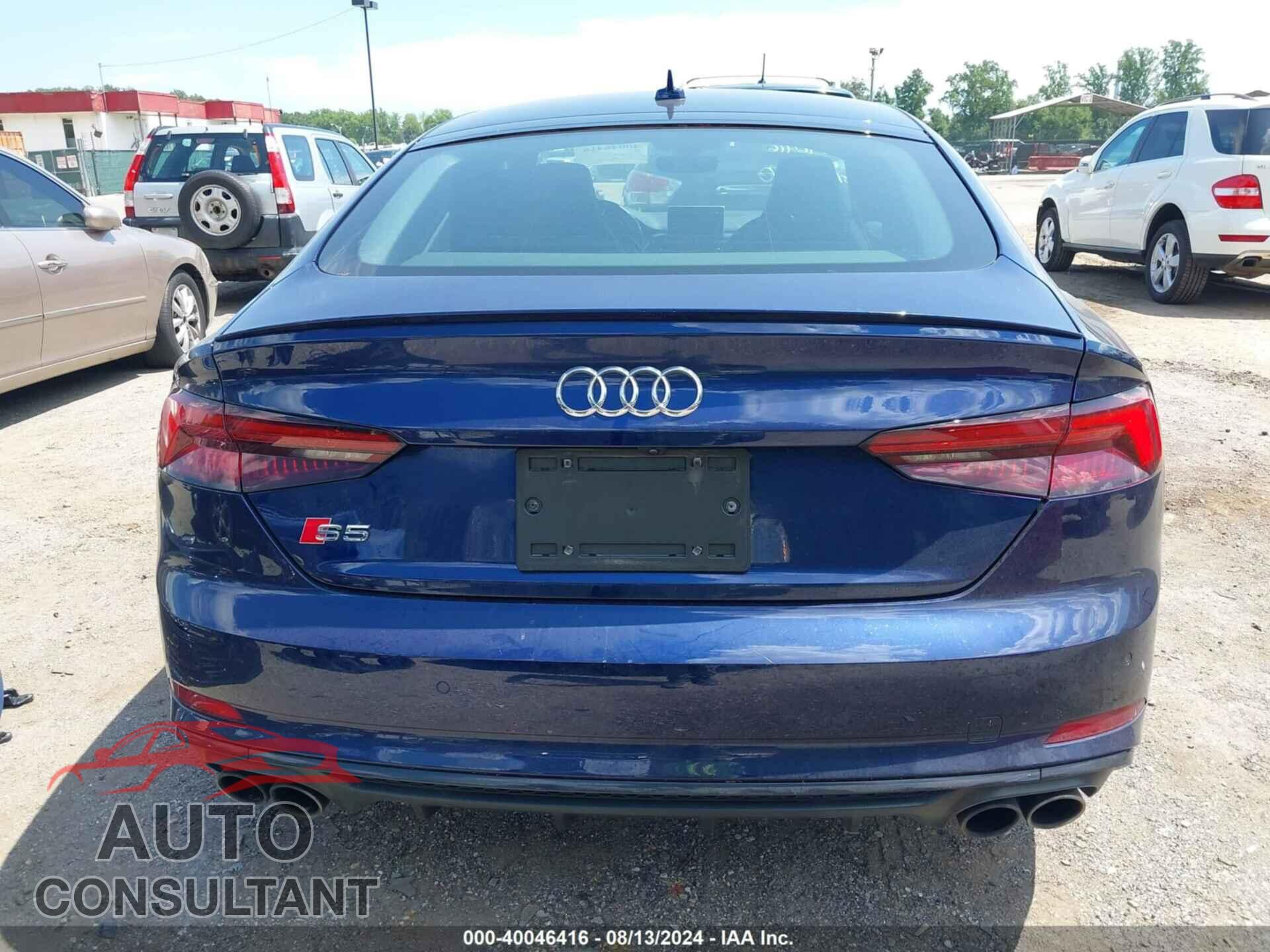 AUDI S5 2019 - WAUC4CF59KA097554