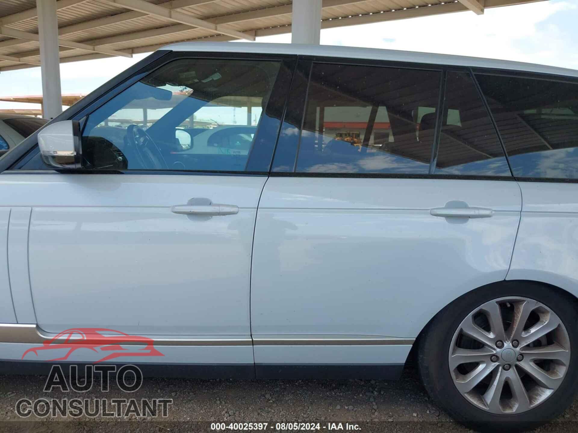 LAND ROVER RANGE ROVER 2017 - SALGS2FV2HA370503