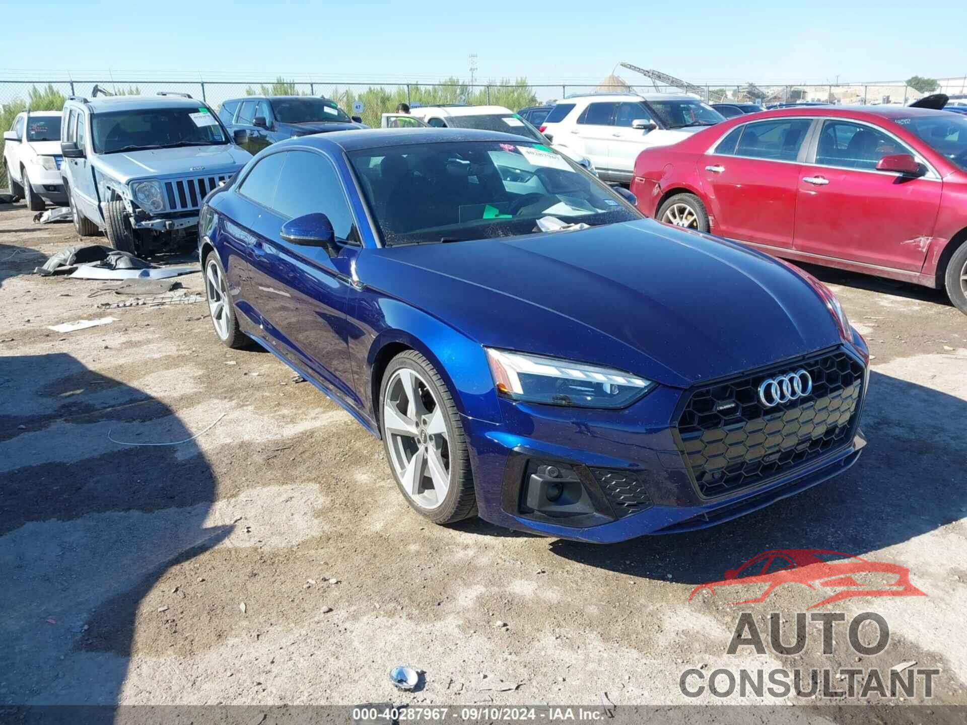 AUDI A5 2021 - WAUTAAF59MA043316