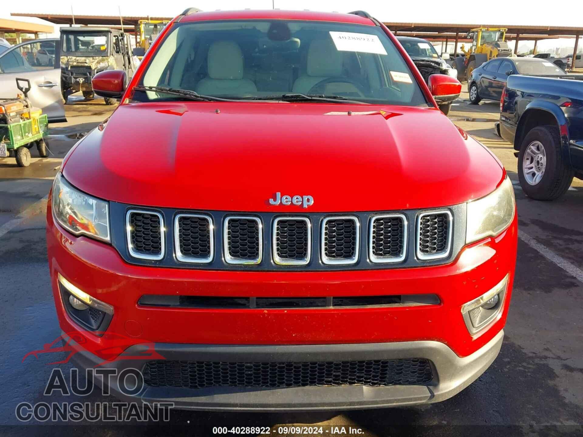 JEEP NEW COMPASS 2017 - 3C4NJDBB5HT681277