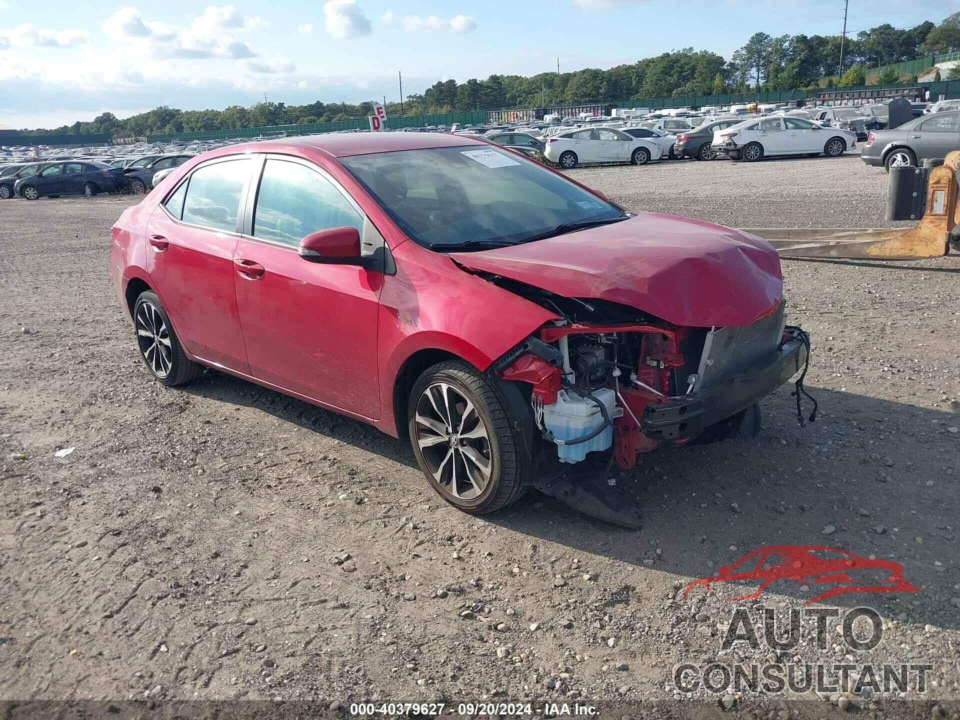 TOYOTA COROLLA 2019 - 2T1BURHE4KC190072