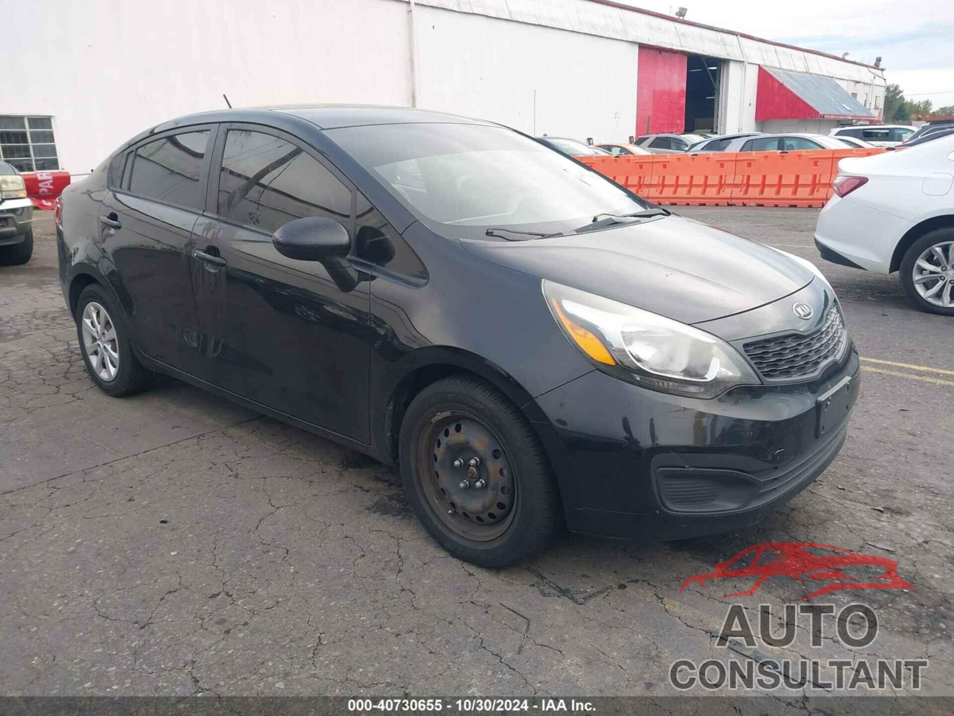 KIA RIO 2012 - KNADM4A37C6087142