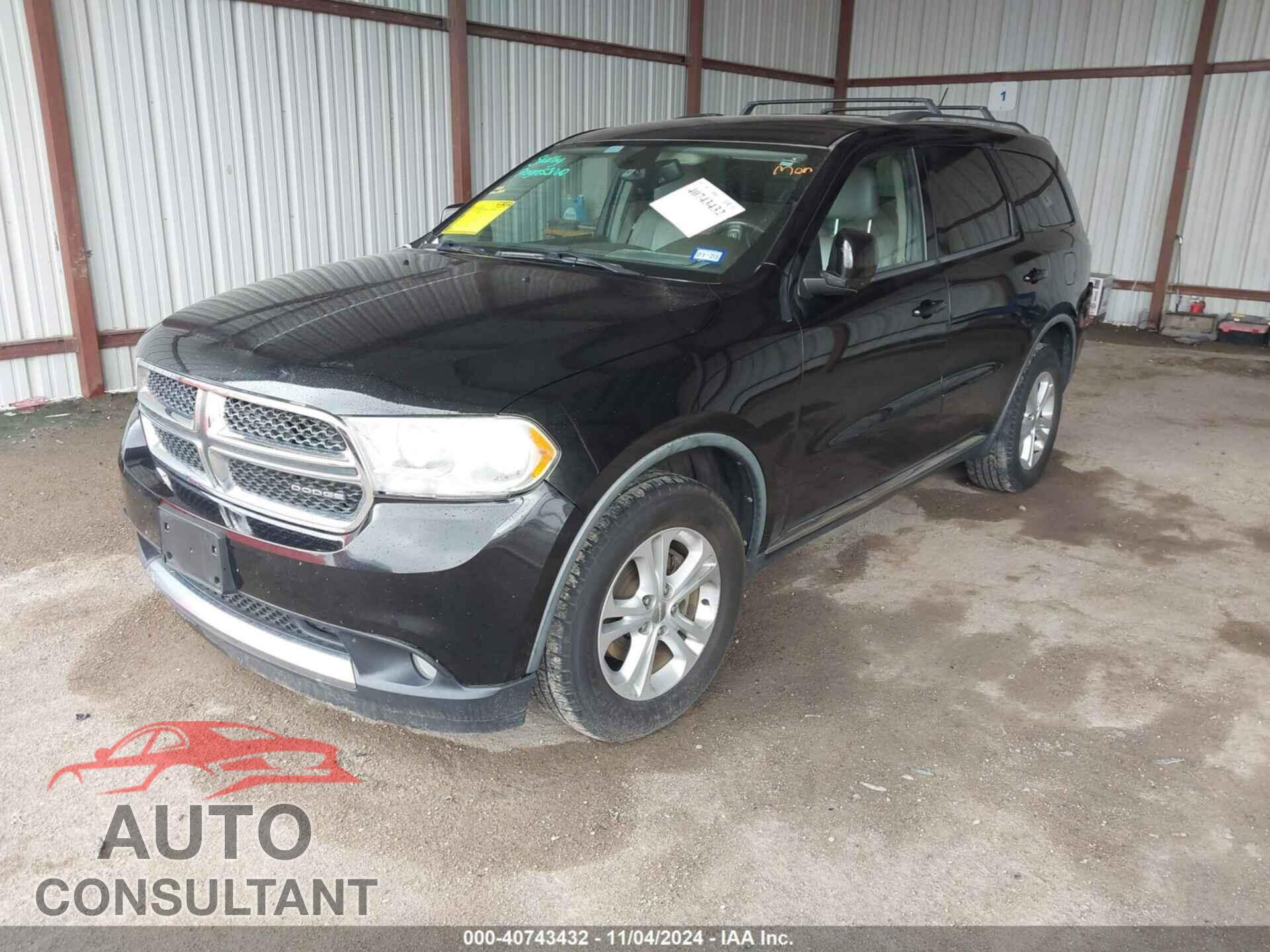 DODGE DURANGO 2012 - 1C4RDHDG1CC181002