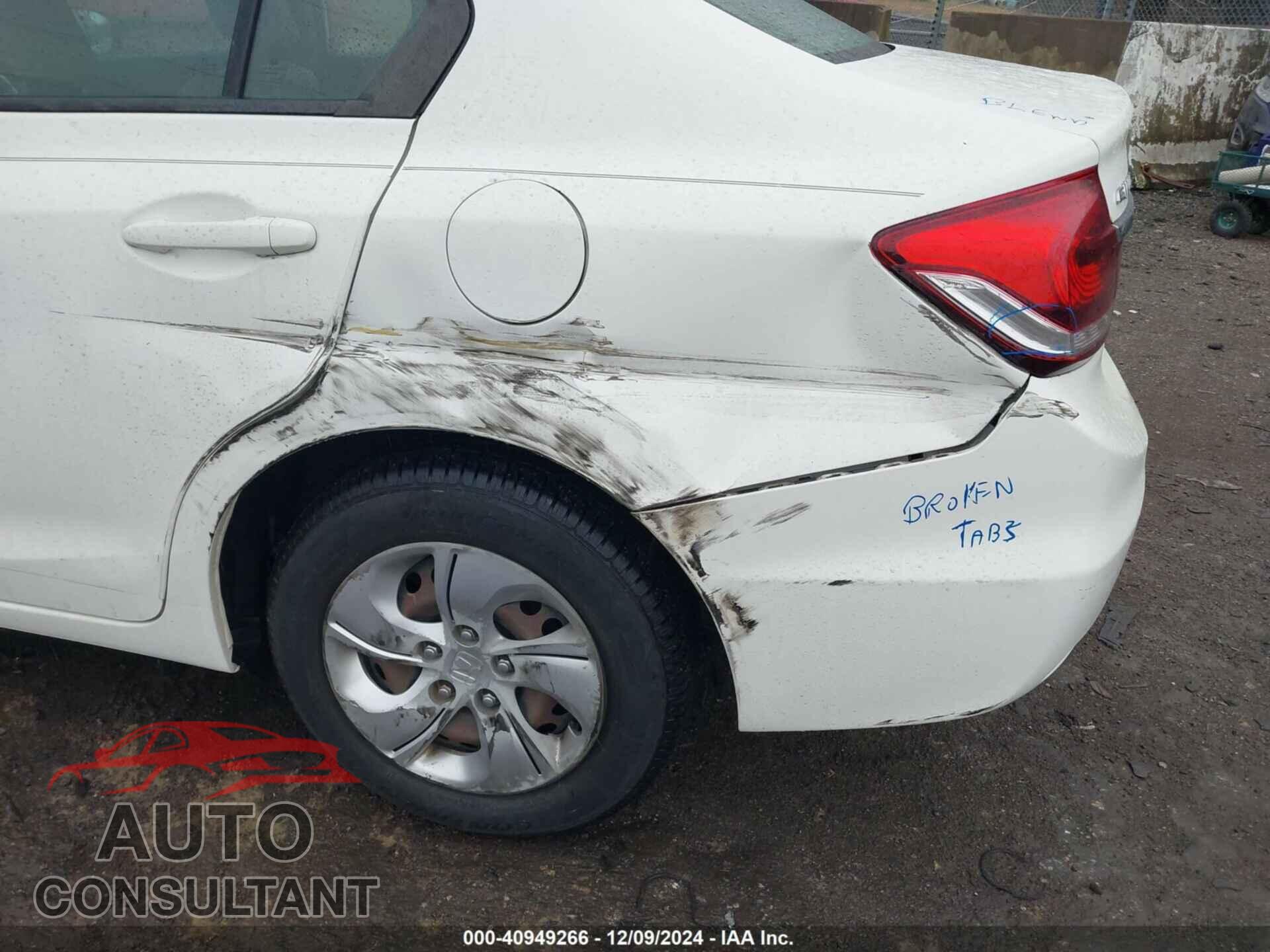 HONDA CIVIC 2014 - 19XFB2F57EE071343