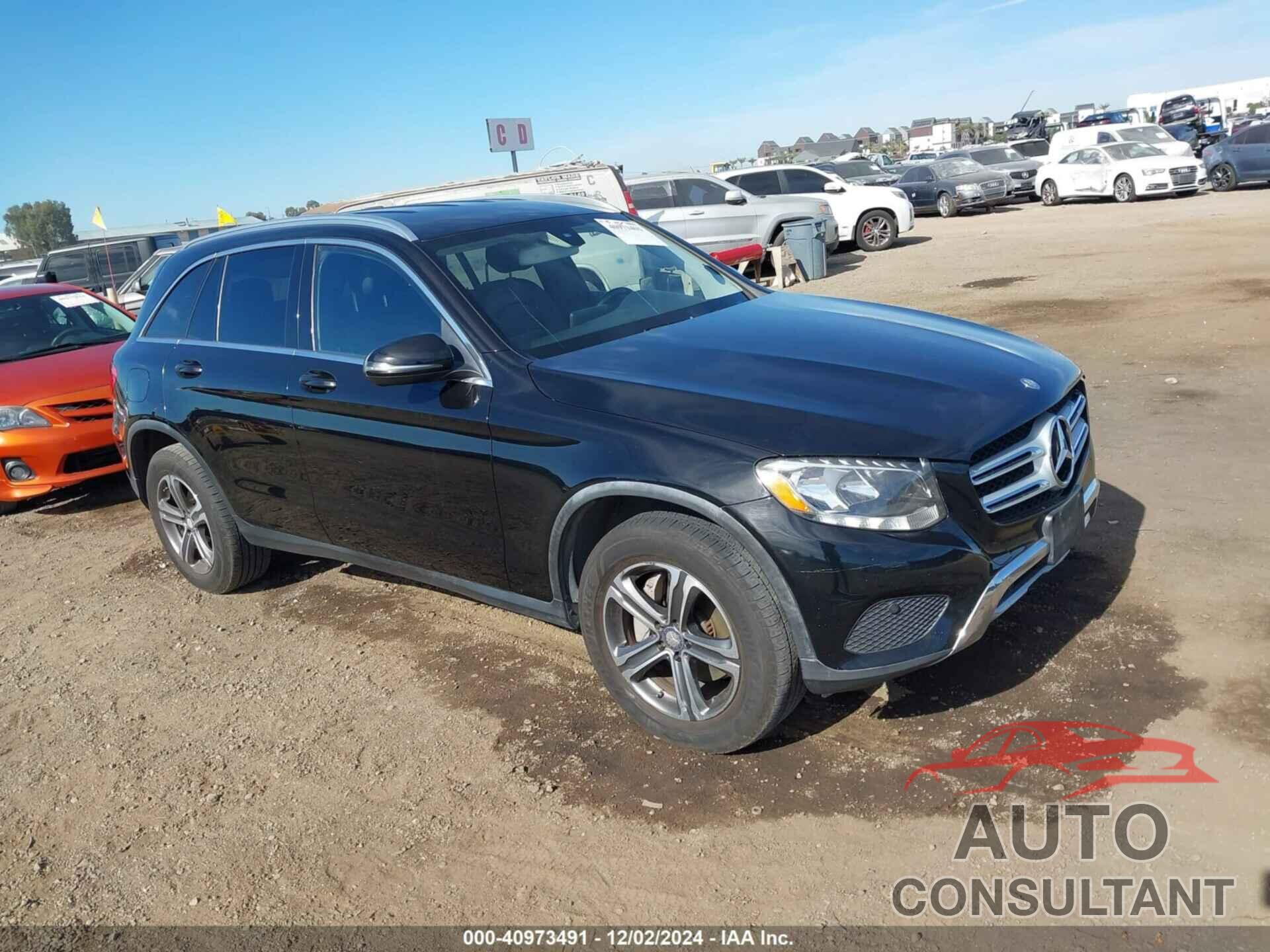 MERCEDES-BENZ GLC 300 2016 - WDC0G4JB5GF058965