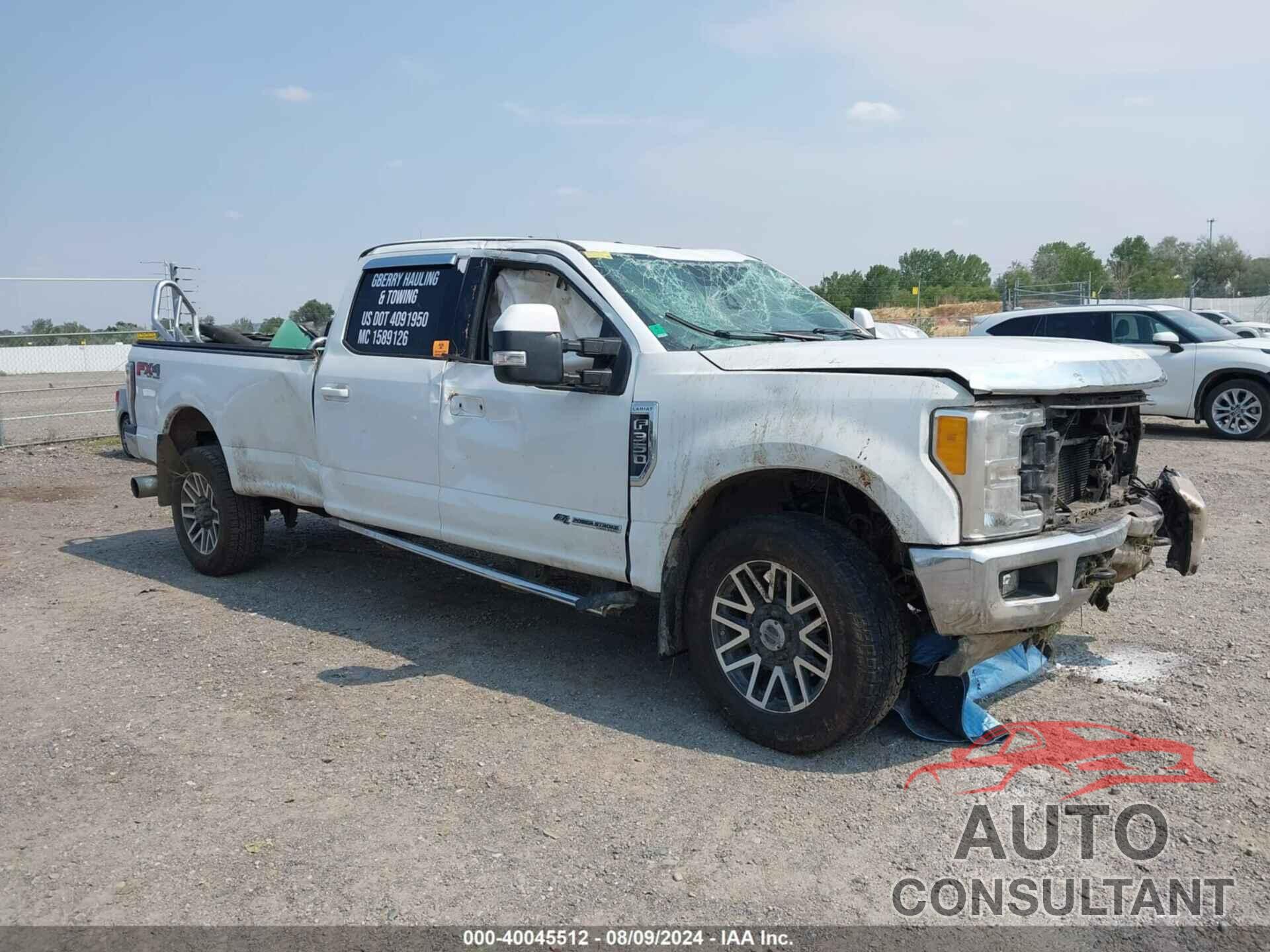 FORD F-350 2017 - 1FT8W3BT8HED02290