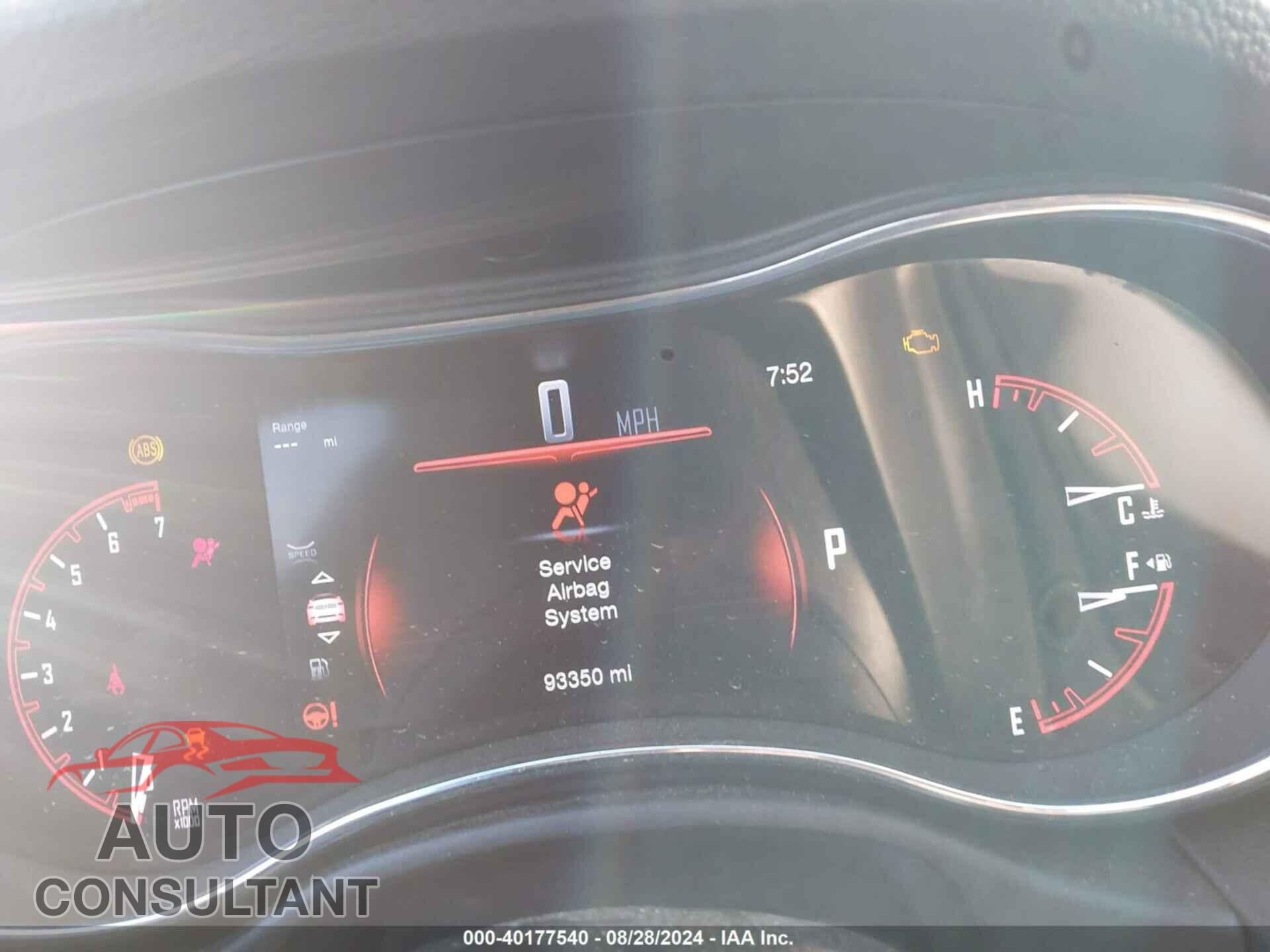 DODGE DURANGO 2017 - 1C4RDHAG1HC709102