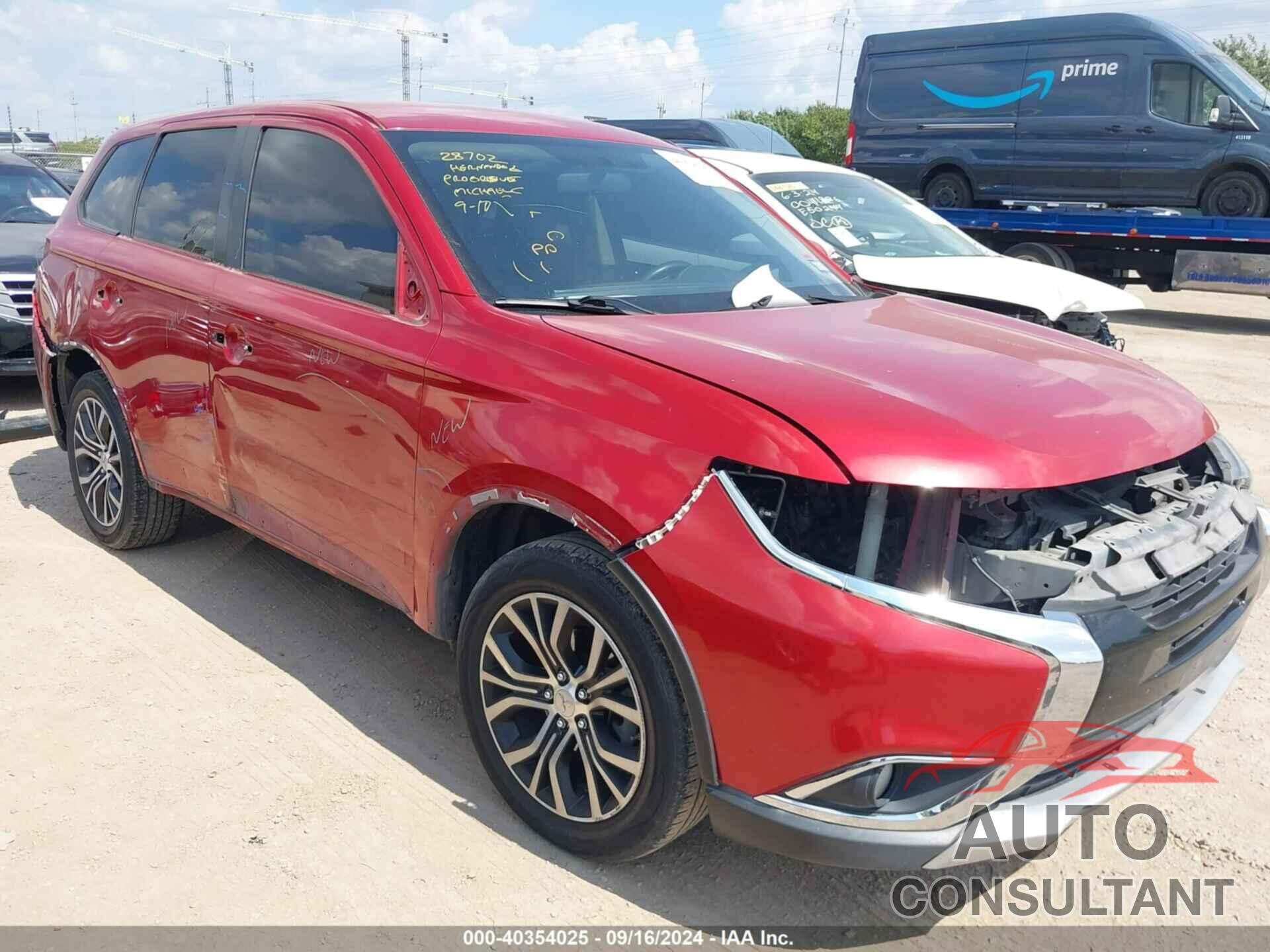 MITSUBISHI OUTLANDER 2018 - JA4AD3A3XJZ051709