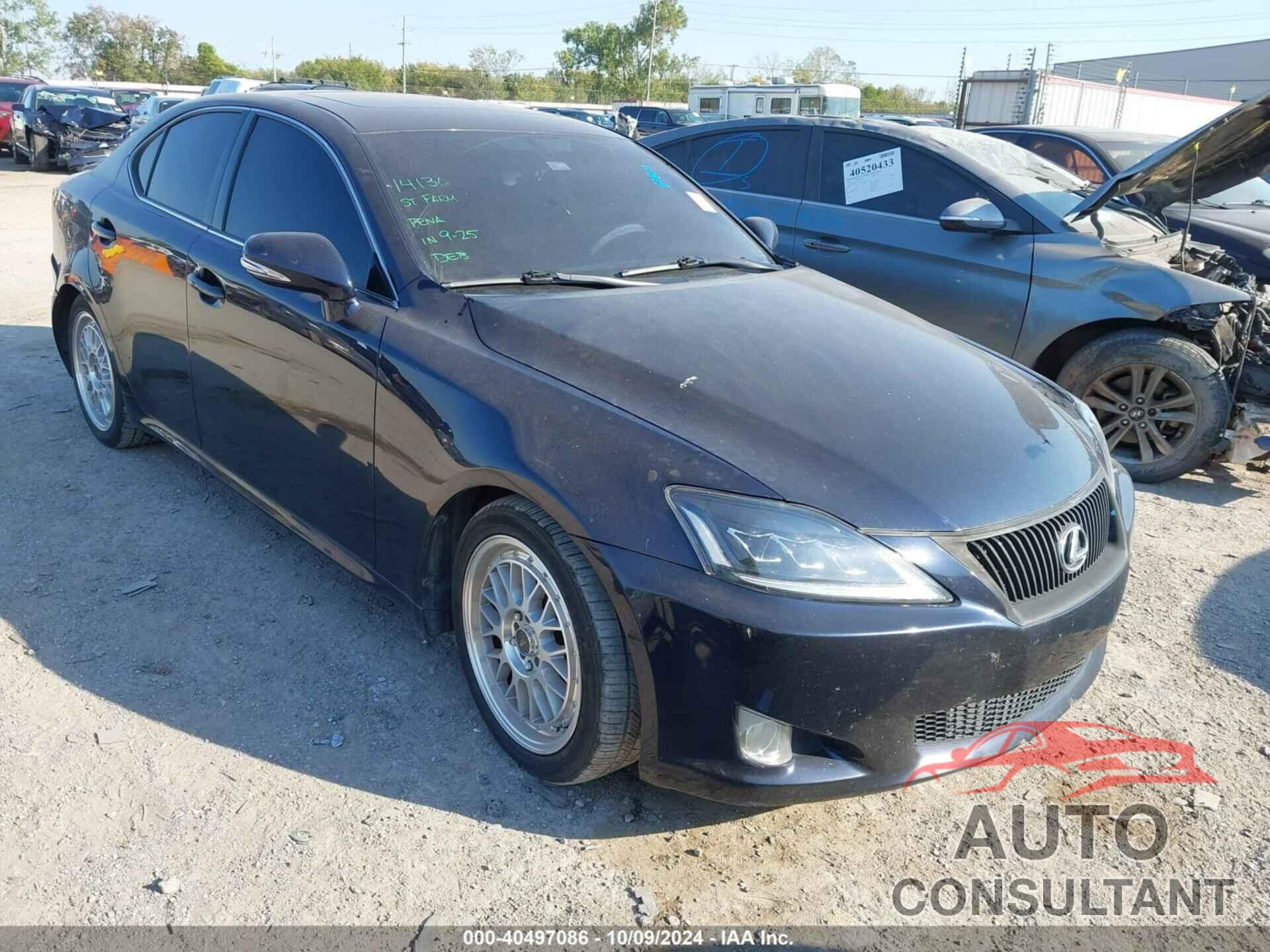 LEXUS IS 250 2009 - JTHCK262392029021