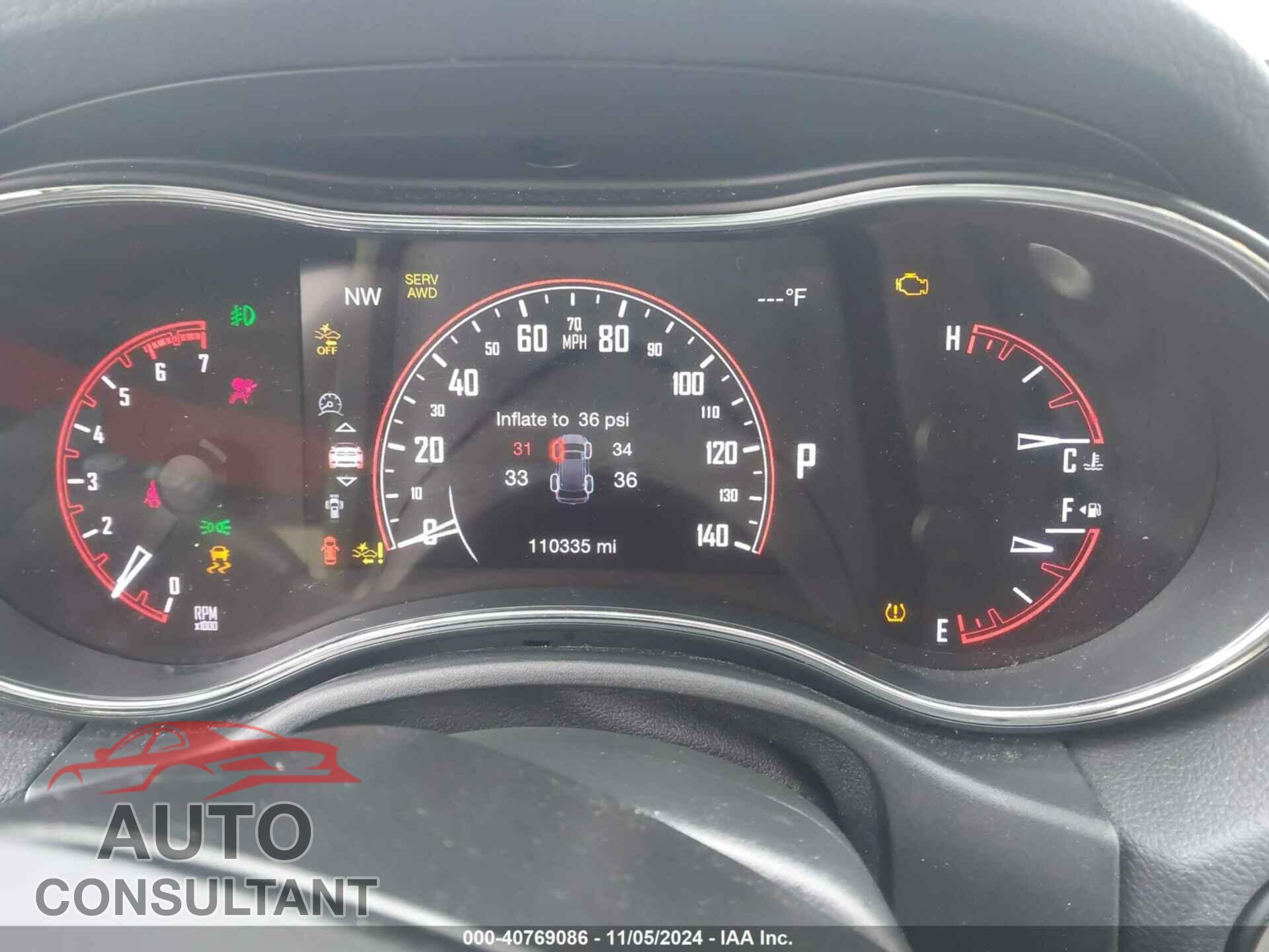 DODGE DURANGO 2017 - 1C4SDJET9HC681341