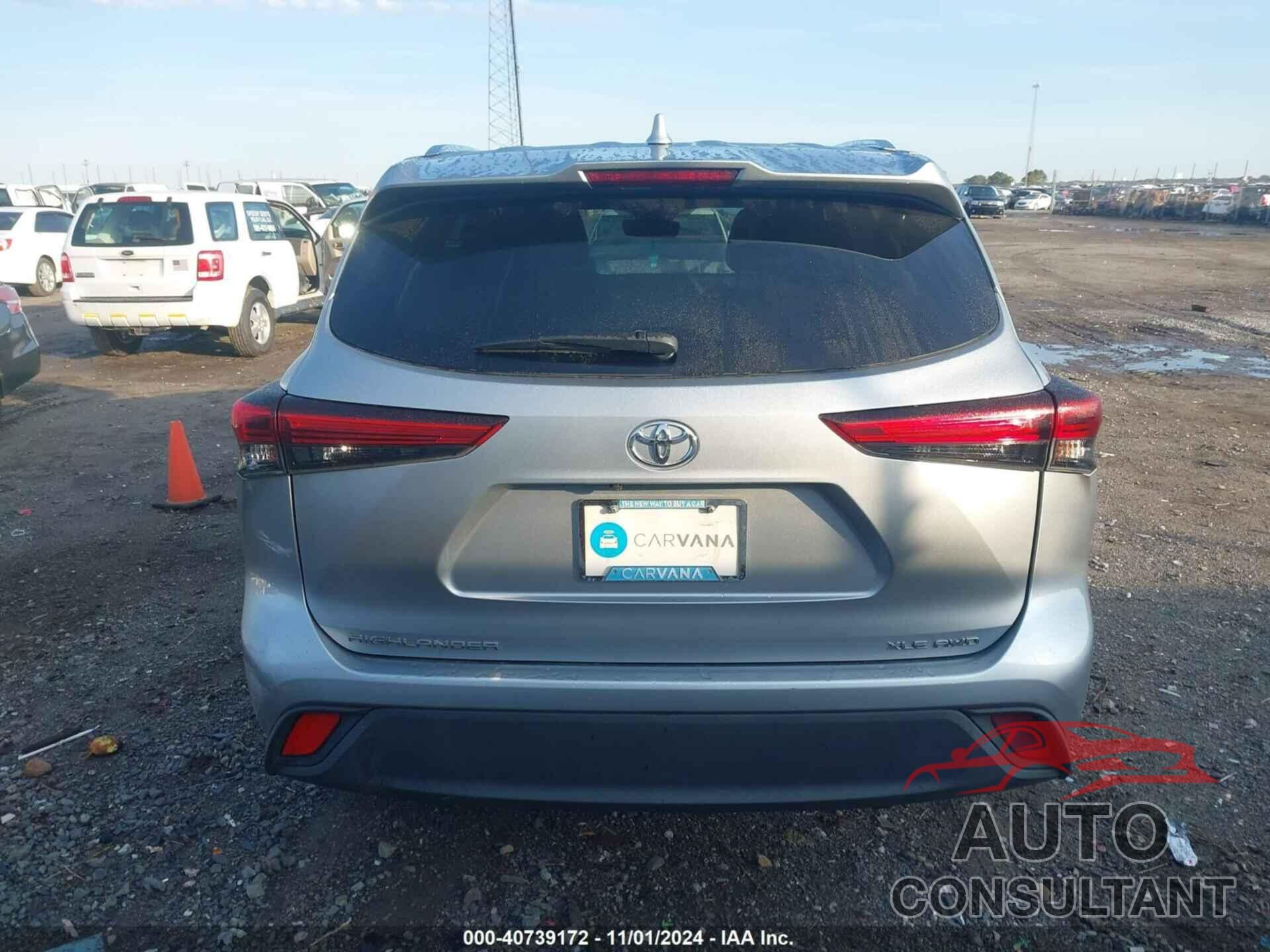 TOYOTA HIGHLANDER 2020 - 5TDGZRBH2LS017377