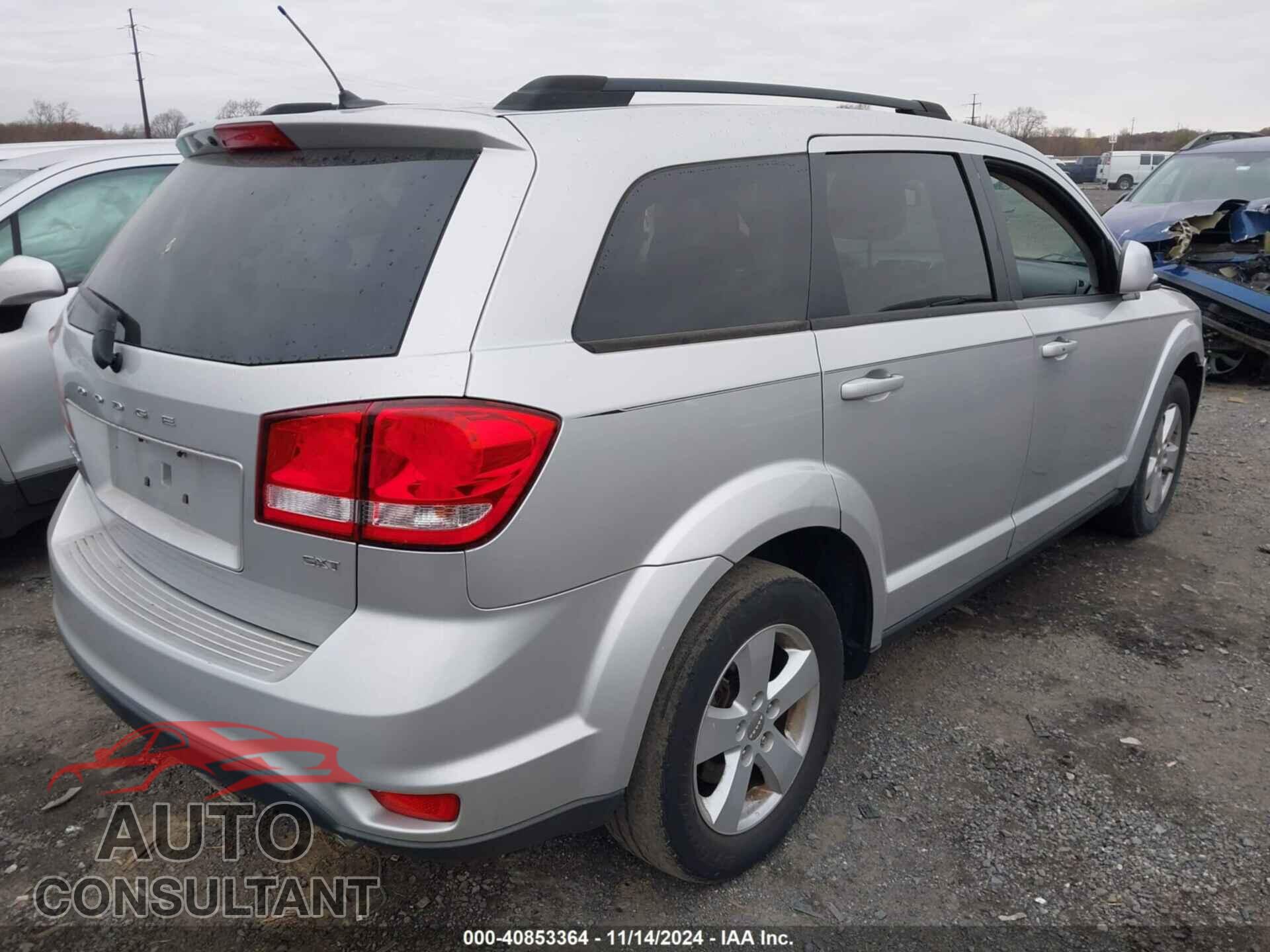DODGE JOURNEY 2012 - 3C4PDDBG6CT224367